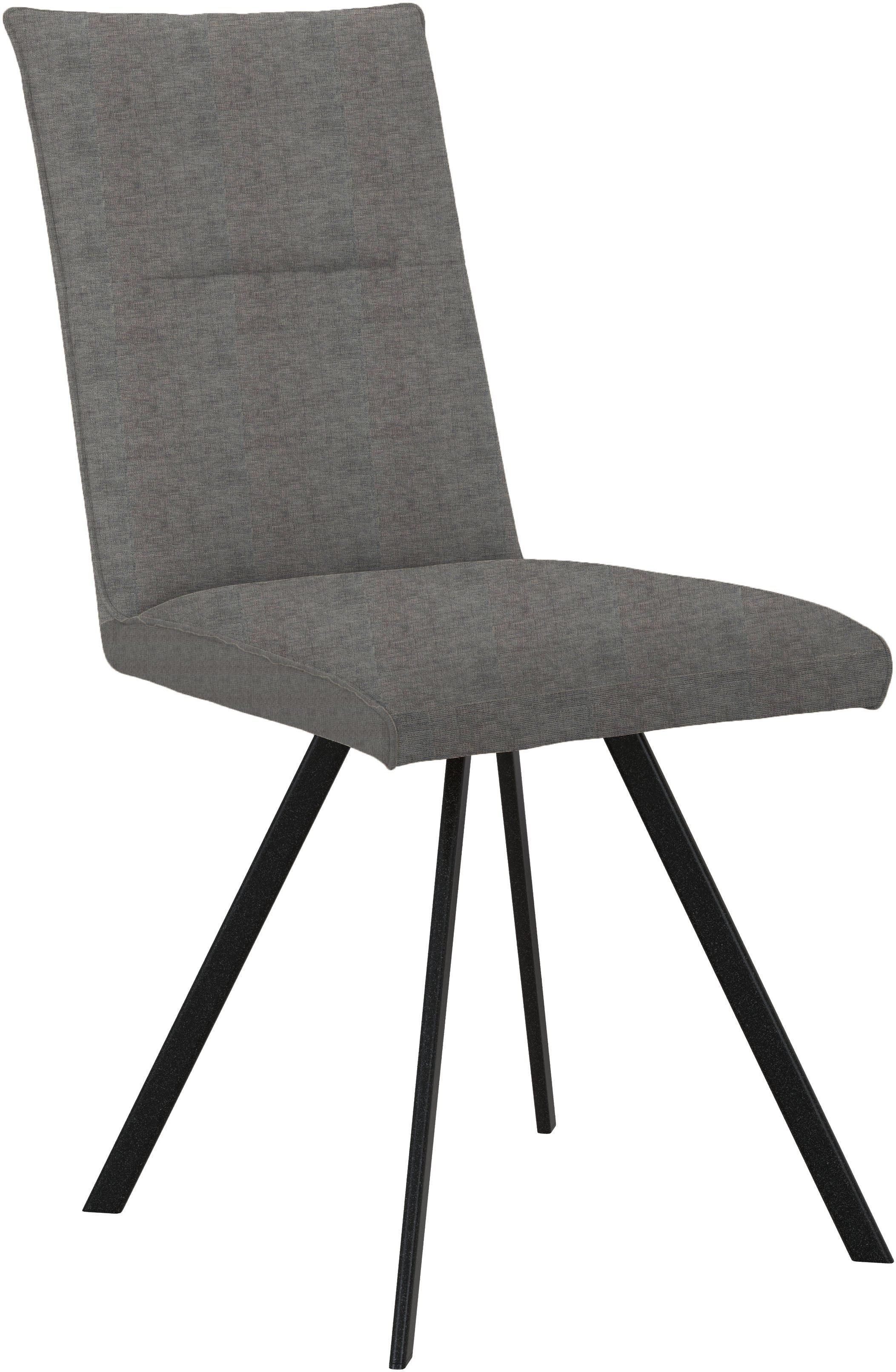 Home affaire Stoel met 4 poten Sava Metalen frame (set, 2 stuks)