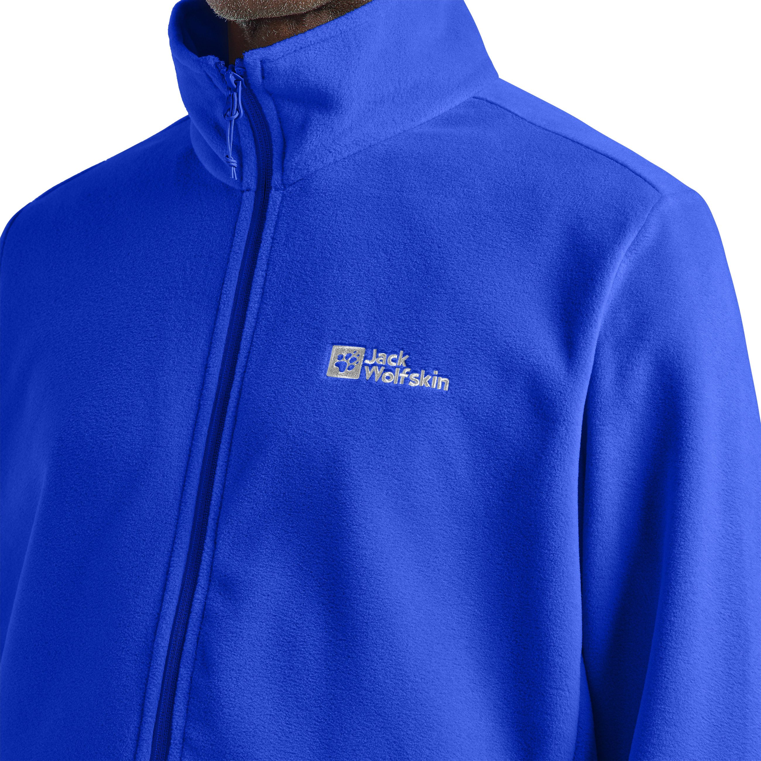 Jack Wolfskin Fleecejack TAUNUS FZ M lichte, rekbare, ademende midlayer
