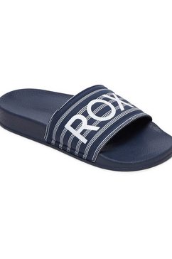 roxy sandalen slippy blauw