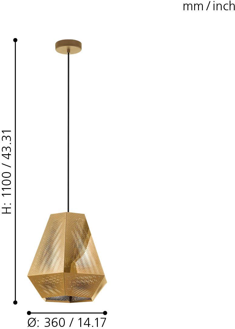 EGLO Hanglamp CHIAVICA Hanglicht, hanglamp