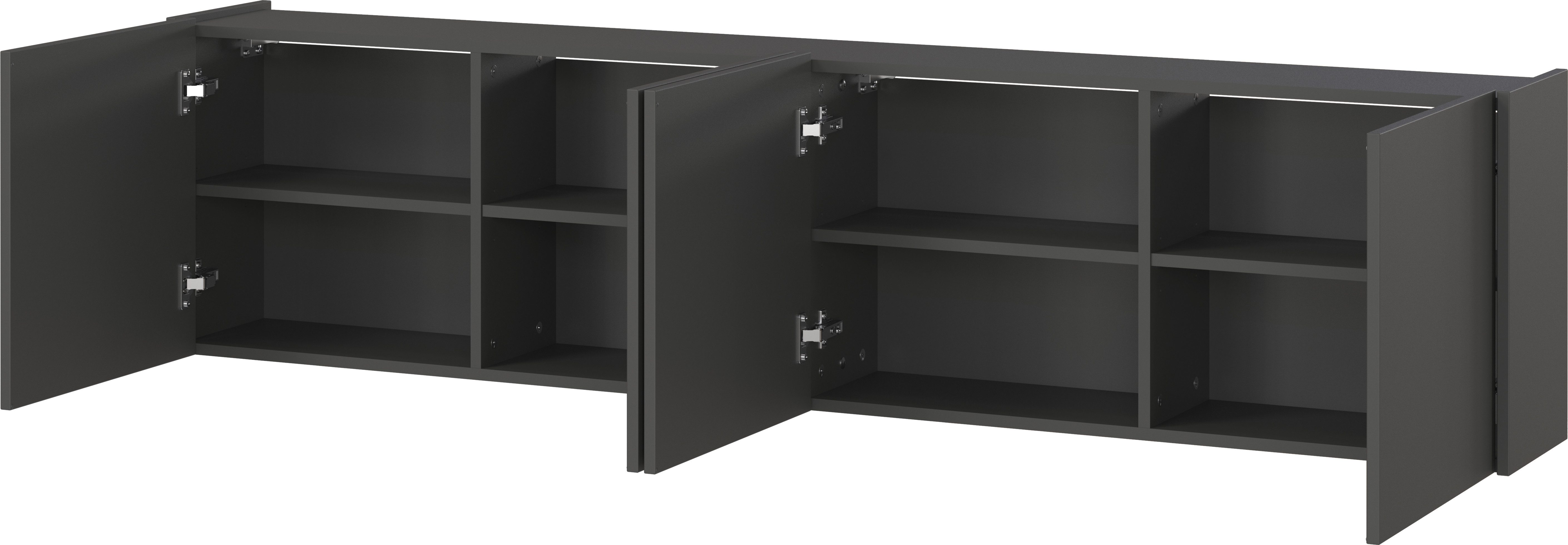 GERMANIA Multifunctionele kast Libbiano met balkonlook