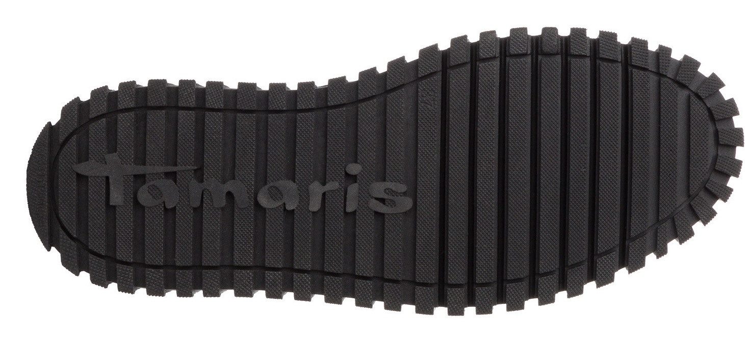 Tamaris Chelsea-boots , plateau, enkellaars, laarzen met stretch aan beide zijden