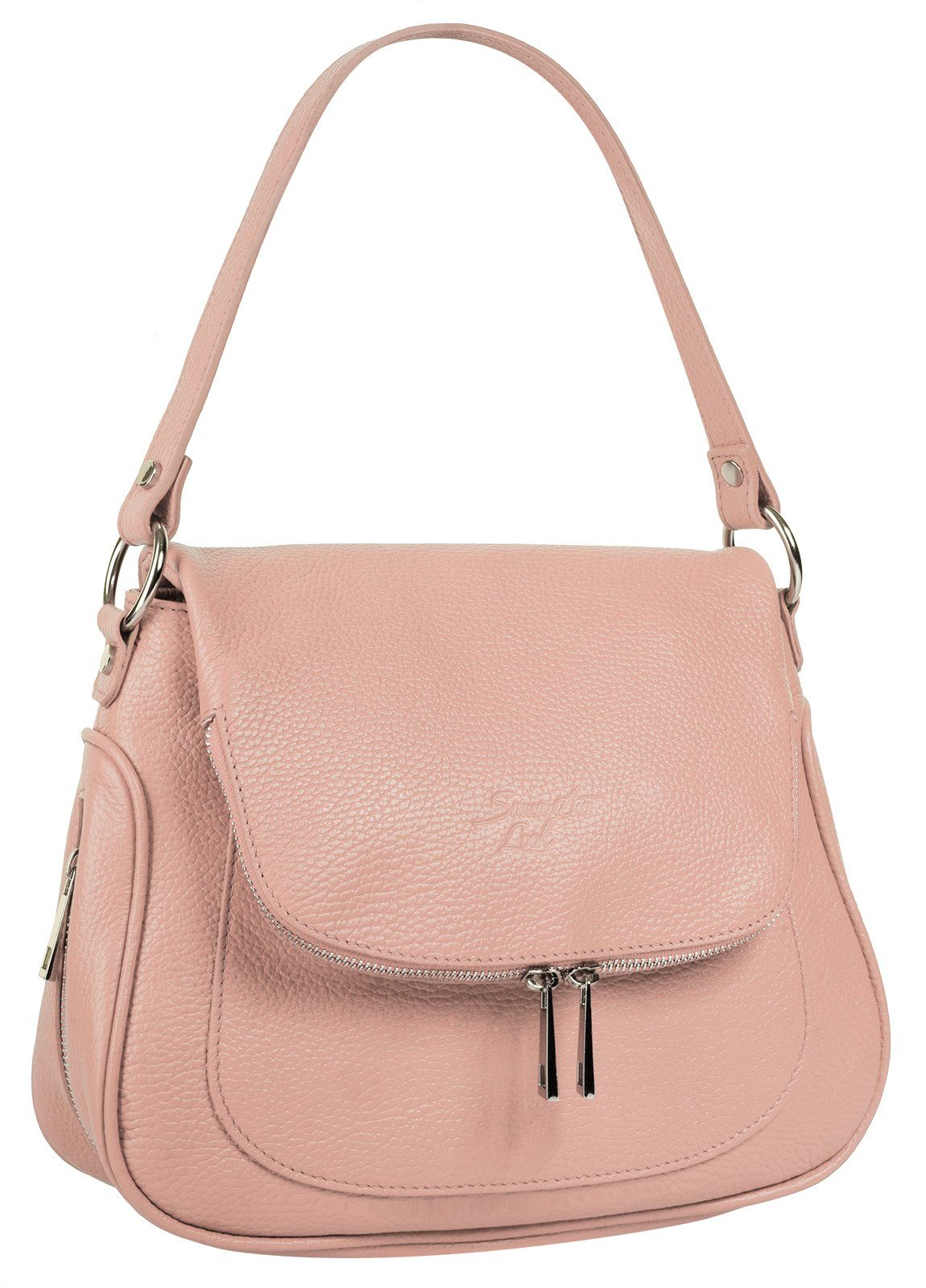 Samantha Look Schoudertas echt leer, made in italy