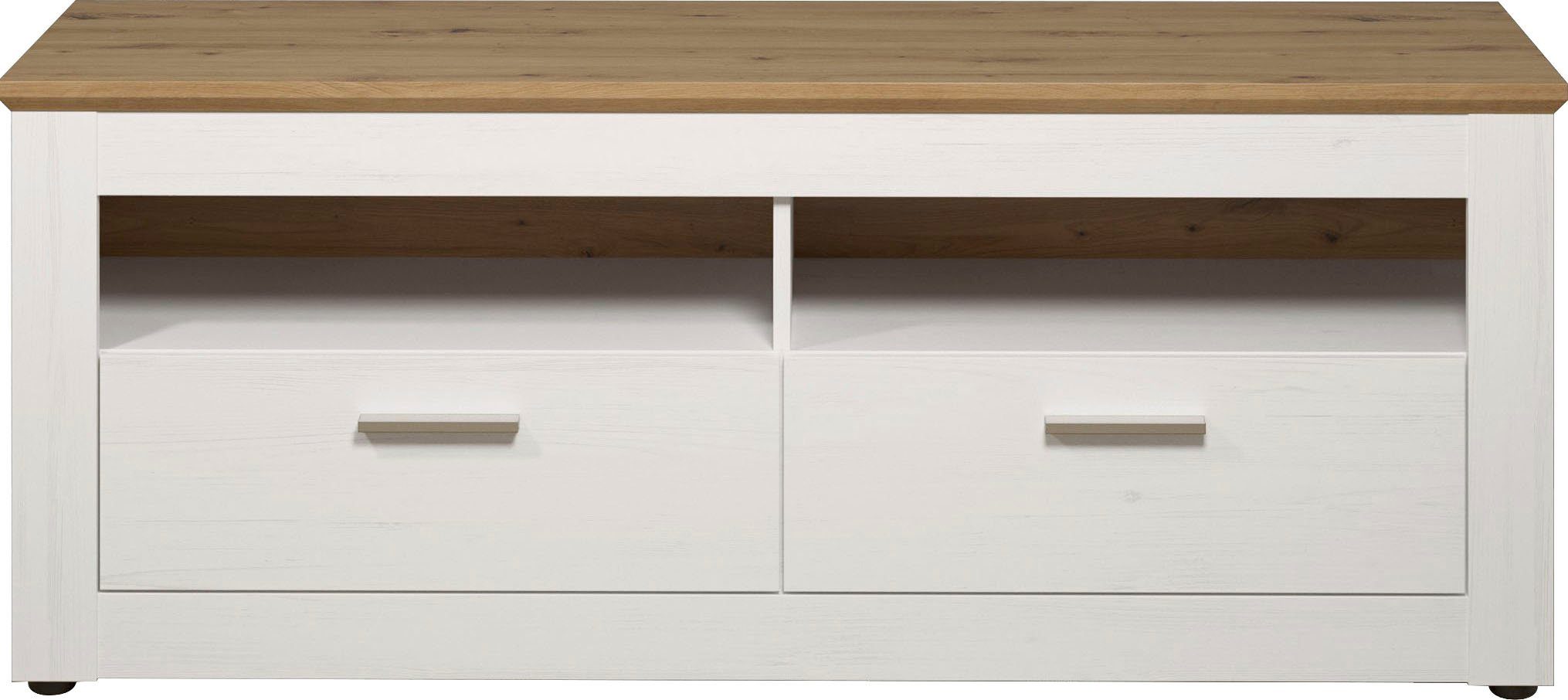Home affaire Tv-meubel Nybro TV-kast TV-lowboard met 2 lades, breedte 148 cm