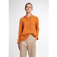 eterna blouse met lange mouwen 1863 by eterna - premium classic fit oranje