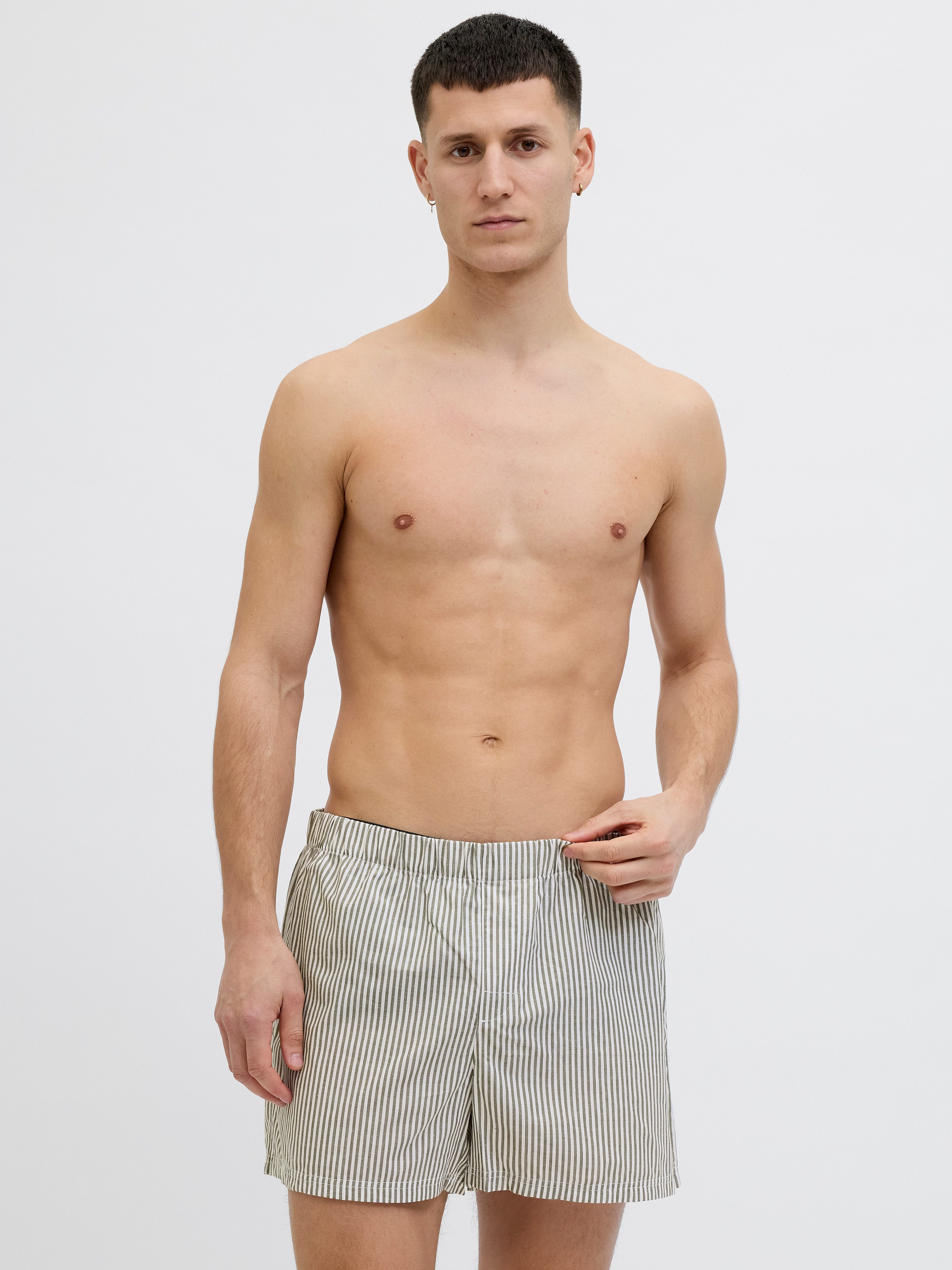 Jack & Jones Boxershort JACMILANO WOVEN BOXERS 5 PACK NOOS (set, 5 stuks)