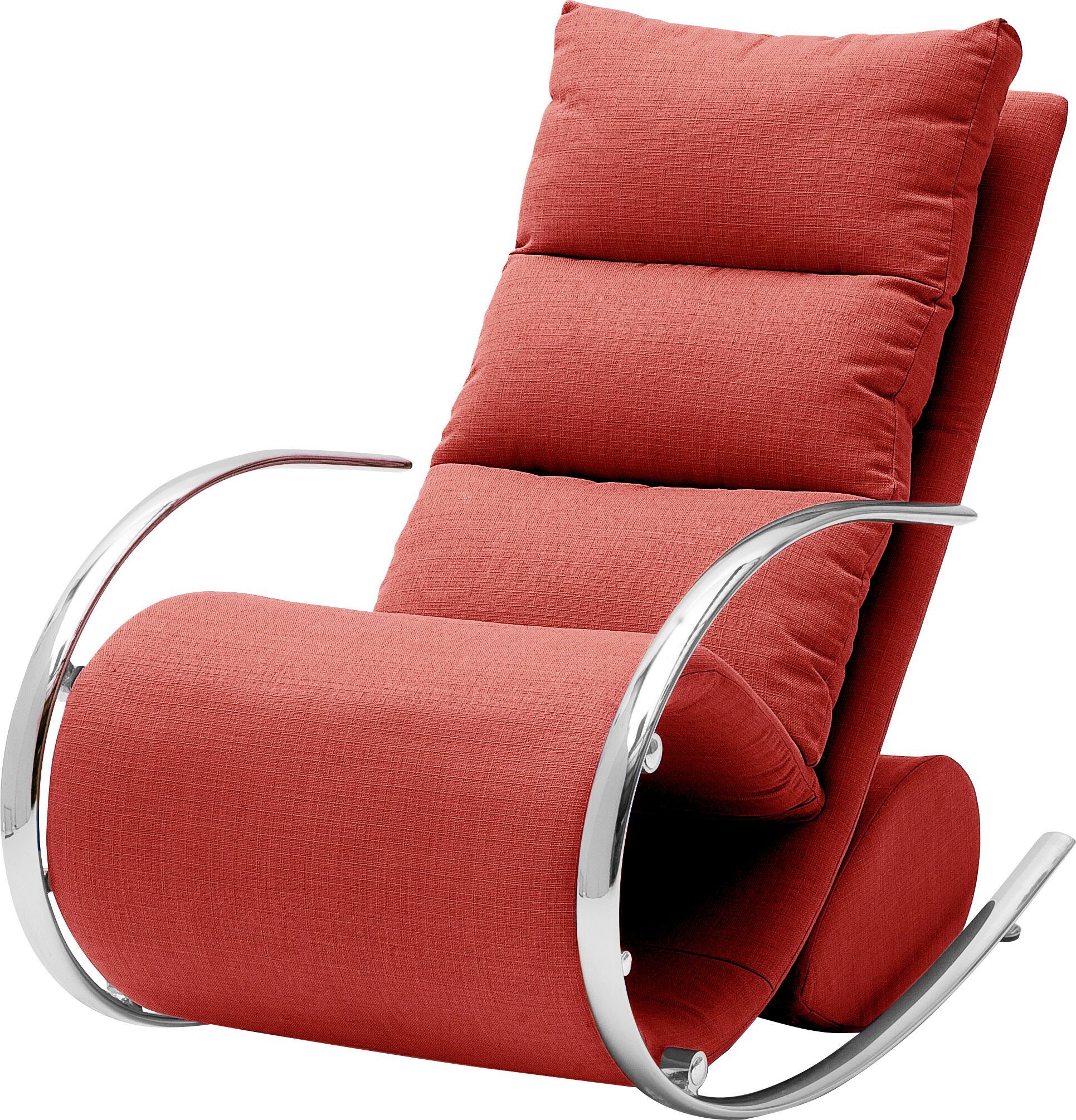 MCA furniture Relaxfauteuil York Relaxfauteuil met hocker, belastbaar tot 100 kg