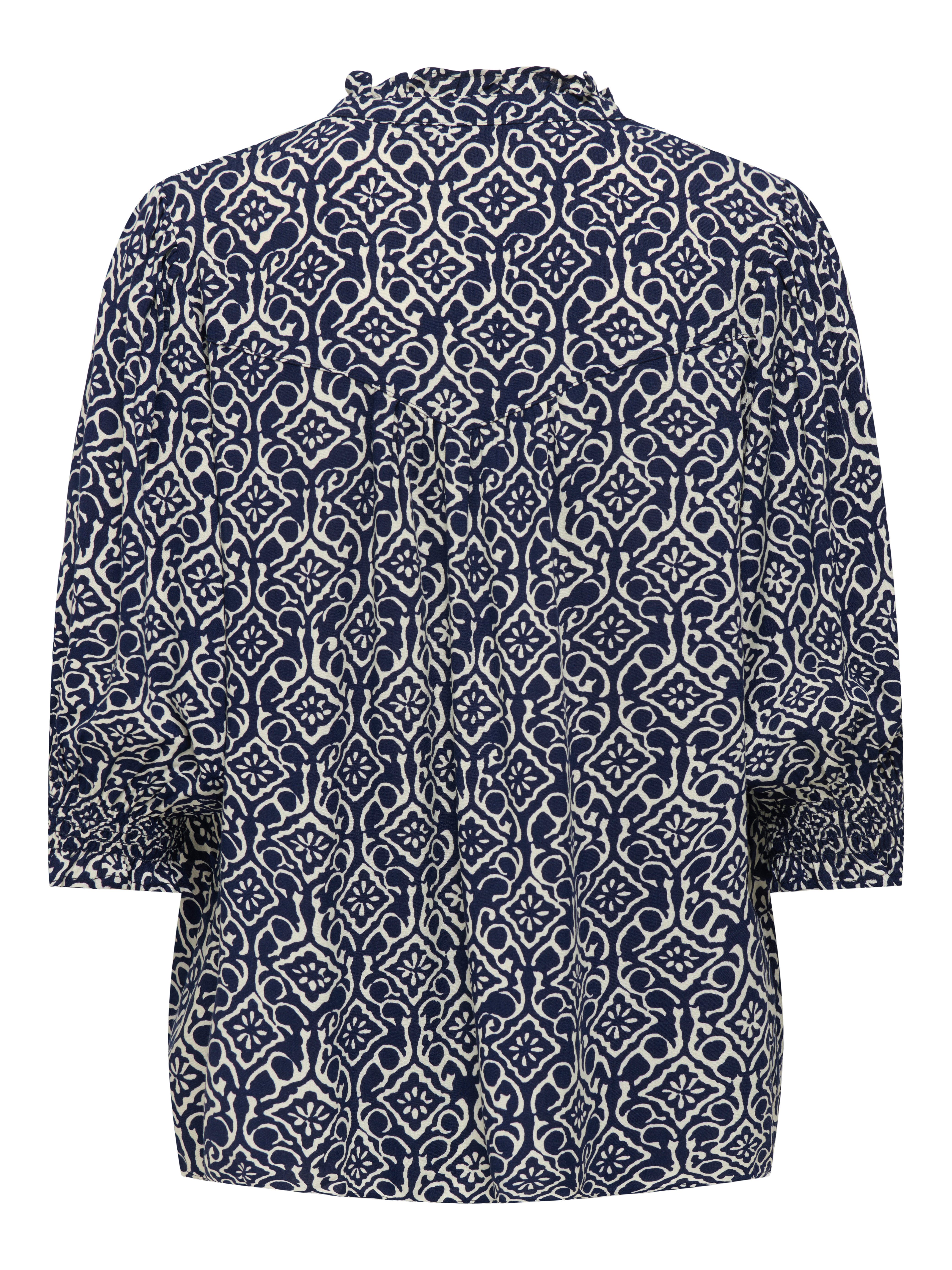 Only Blouse met korte mouwen ONLRAYA 3/4 SHIRT WVN NOOS