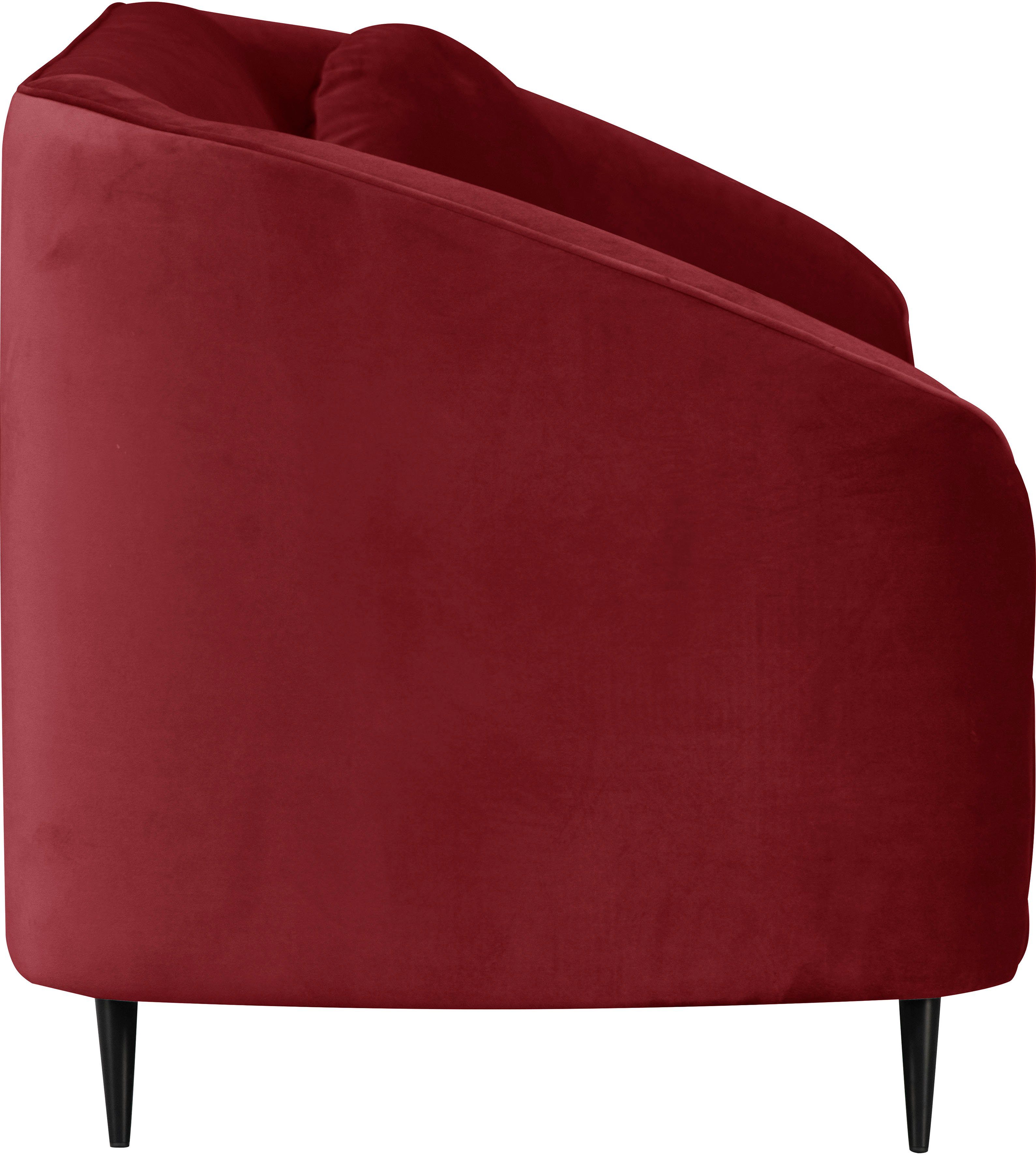 Leonique Fauteuil Ashly in 3 overtrekvarianten, bouclé, fluwelige look en zachte structuurstof.