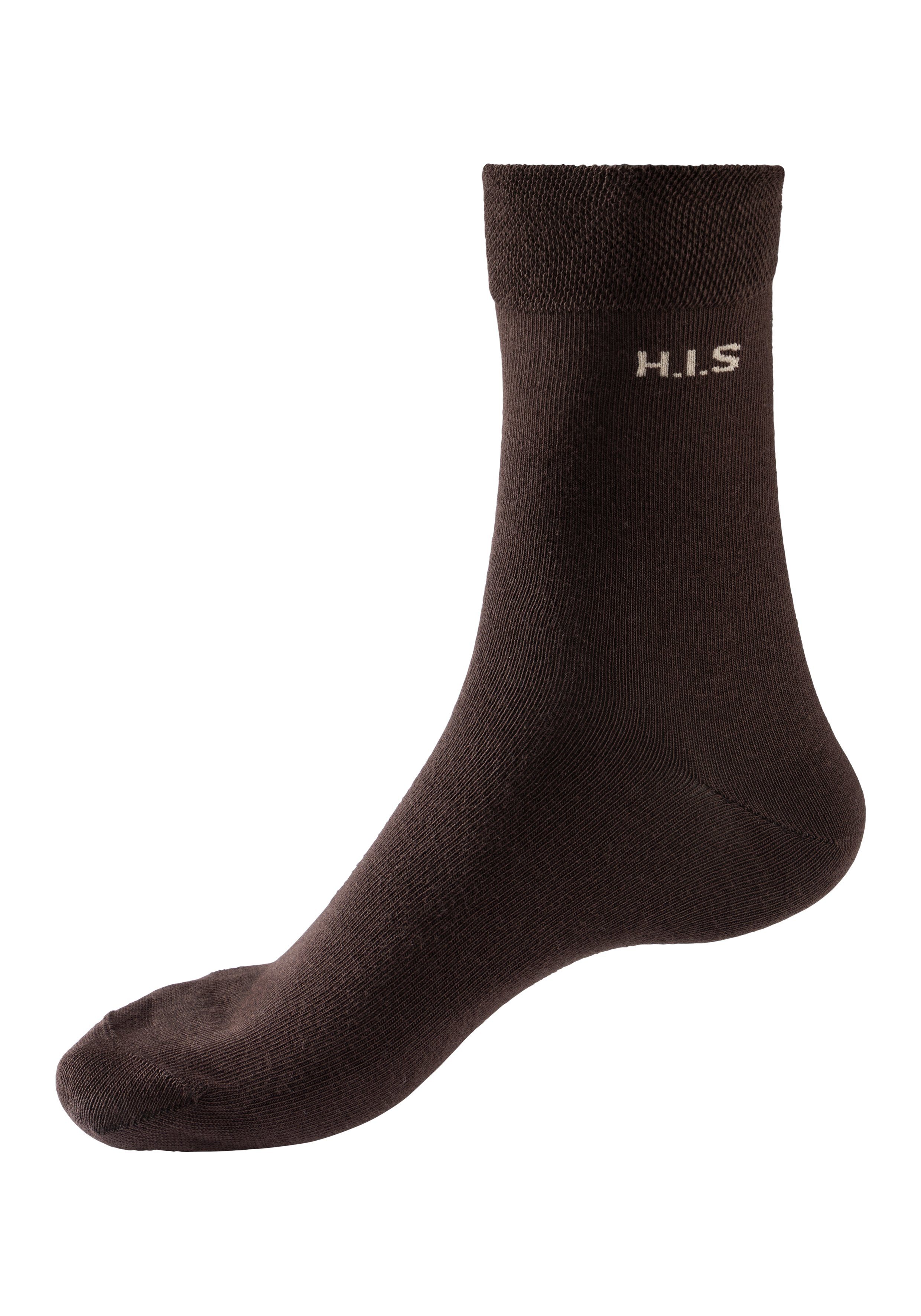 H.I.S Sokken met knelvrije boord (set, 4 paar)
