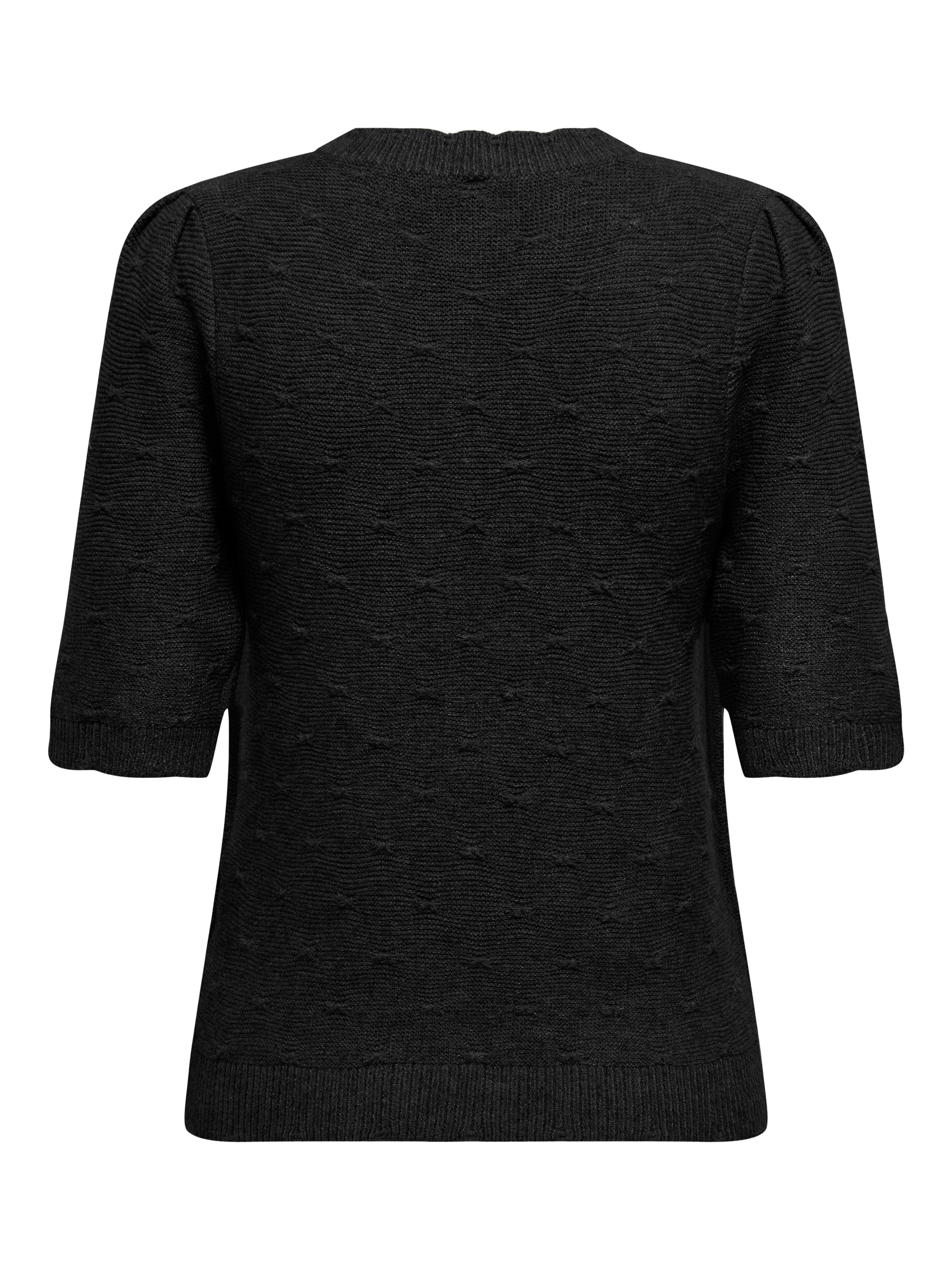Only Gebreide trui ONLKATIA SS STRUCTURE O-NECK CC KNT