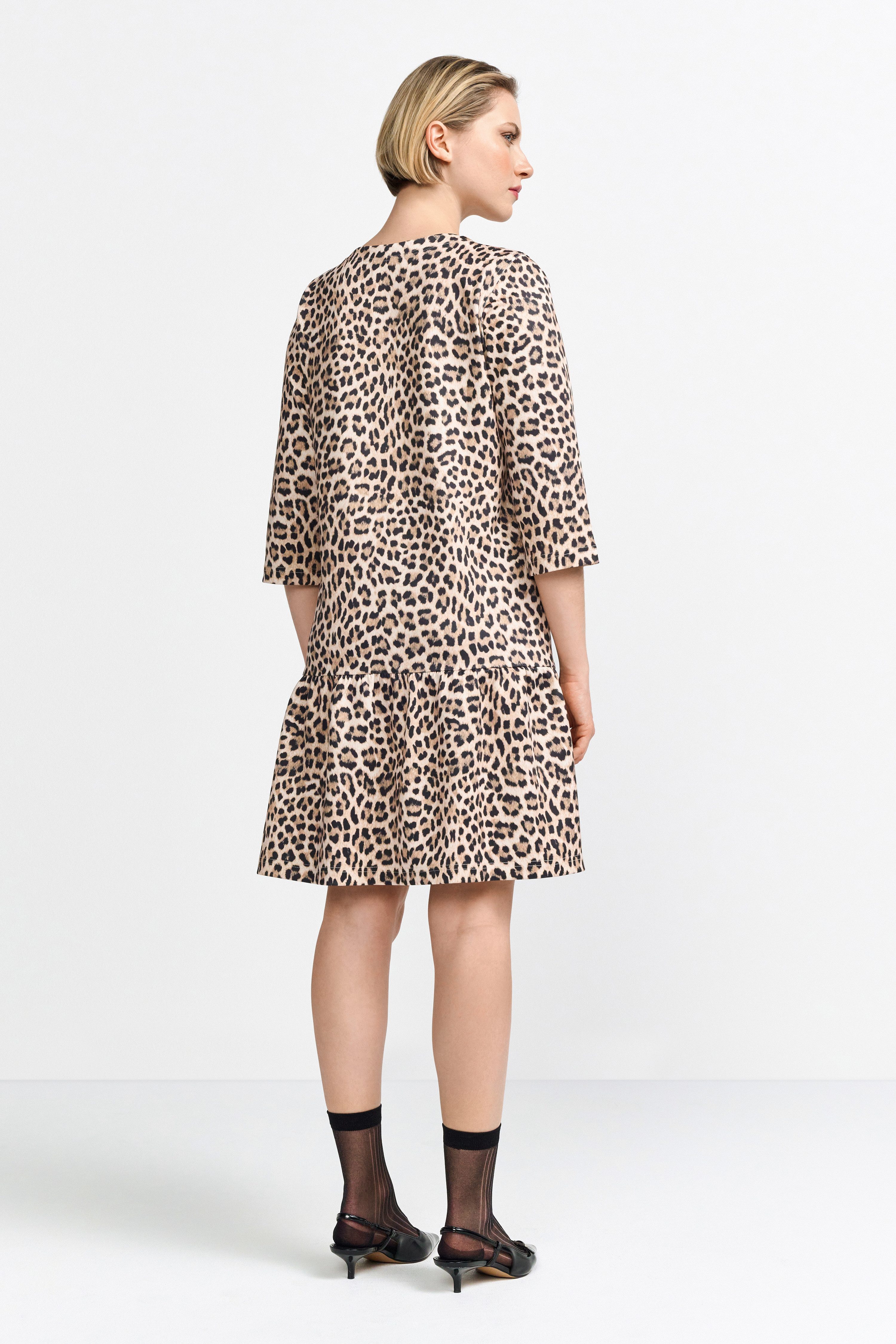 Rich & Royal Mini-jurk Met een ronde hals