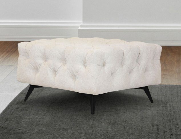 Leonique Hocker Amaury Chesterfield-look, breedte 80 cm, kleur van de poten ter keuze