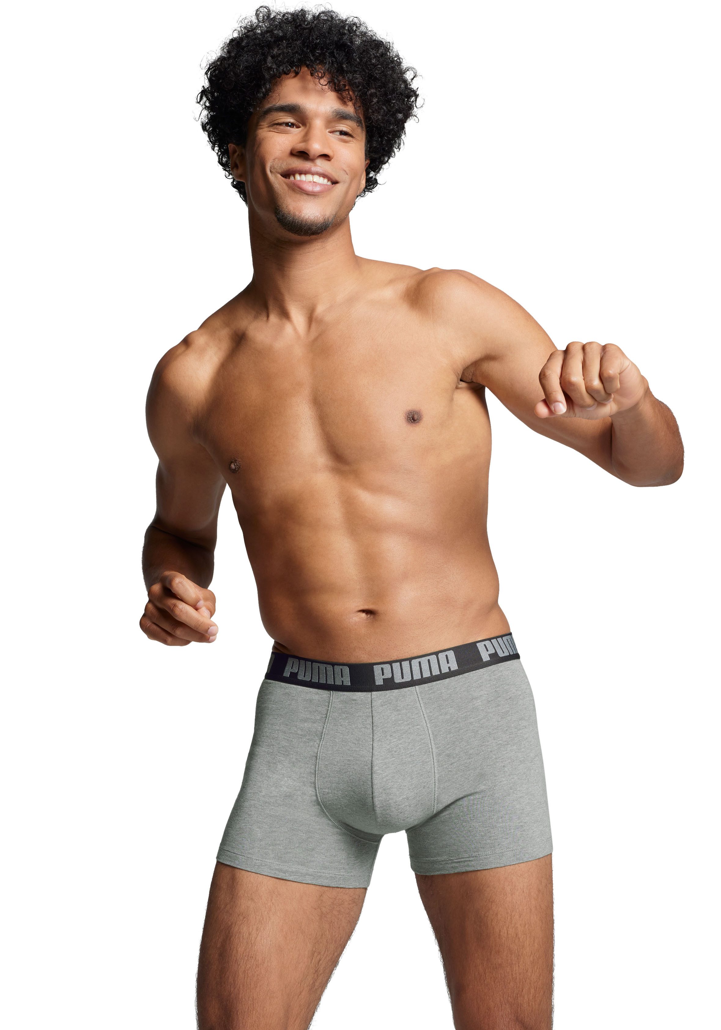PUMA Boxershort MEN EVERYDAY BOXER 6P ECOM (Set van 6)