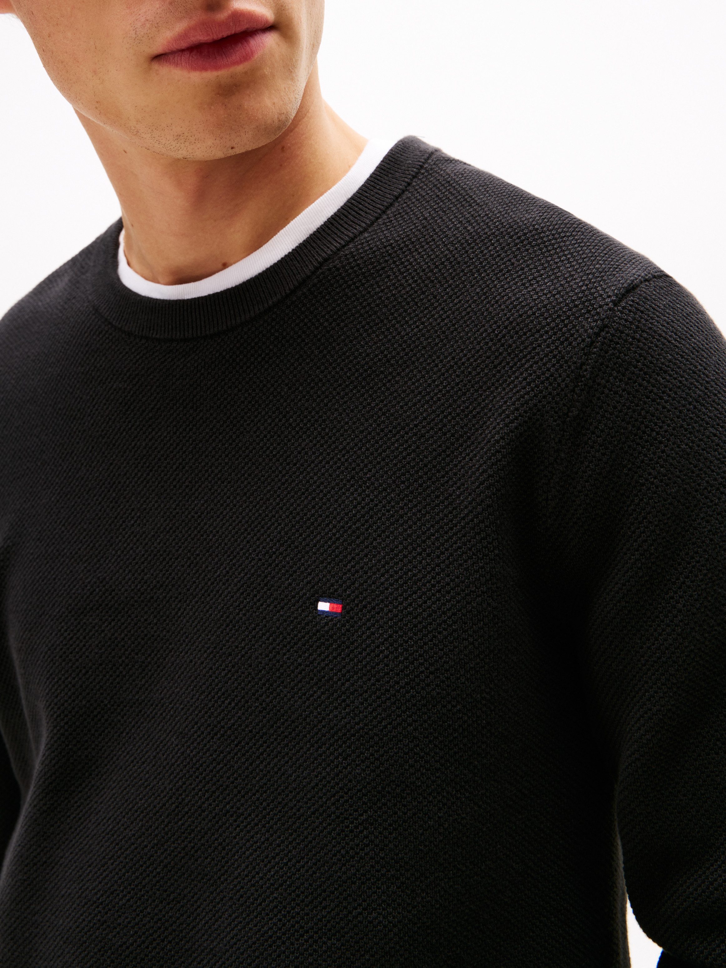 Tommy Hilfiger Trui met ronde hals ESSENTIAL STRUCTURE CREW NECK