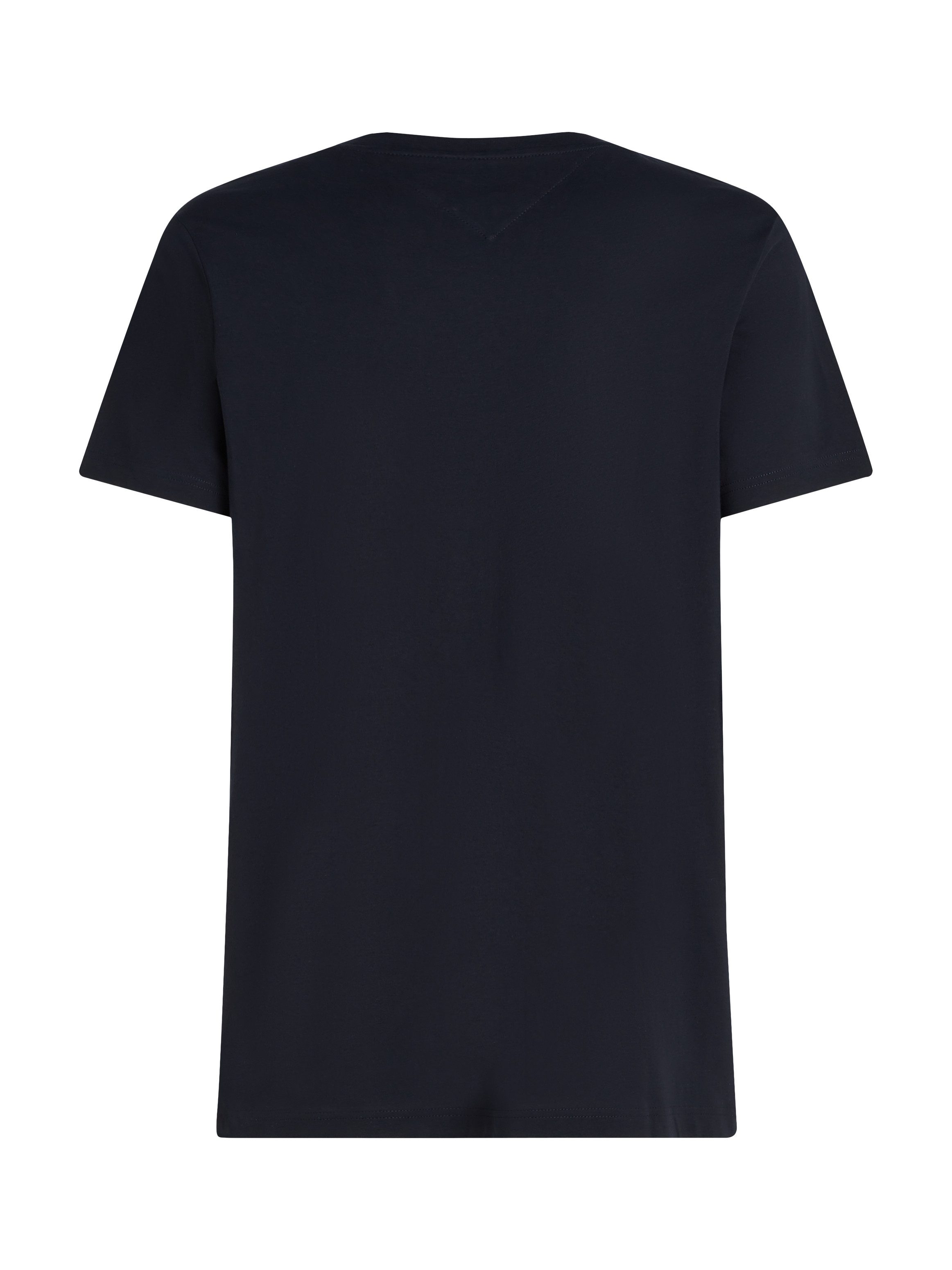Tommy Hilfiger Shirt met ronde hals HILFIGER STACK TEE