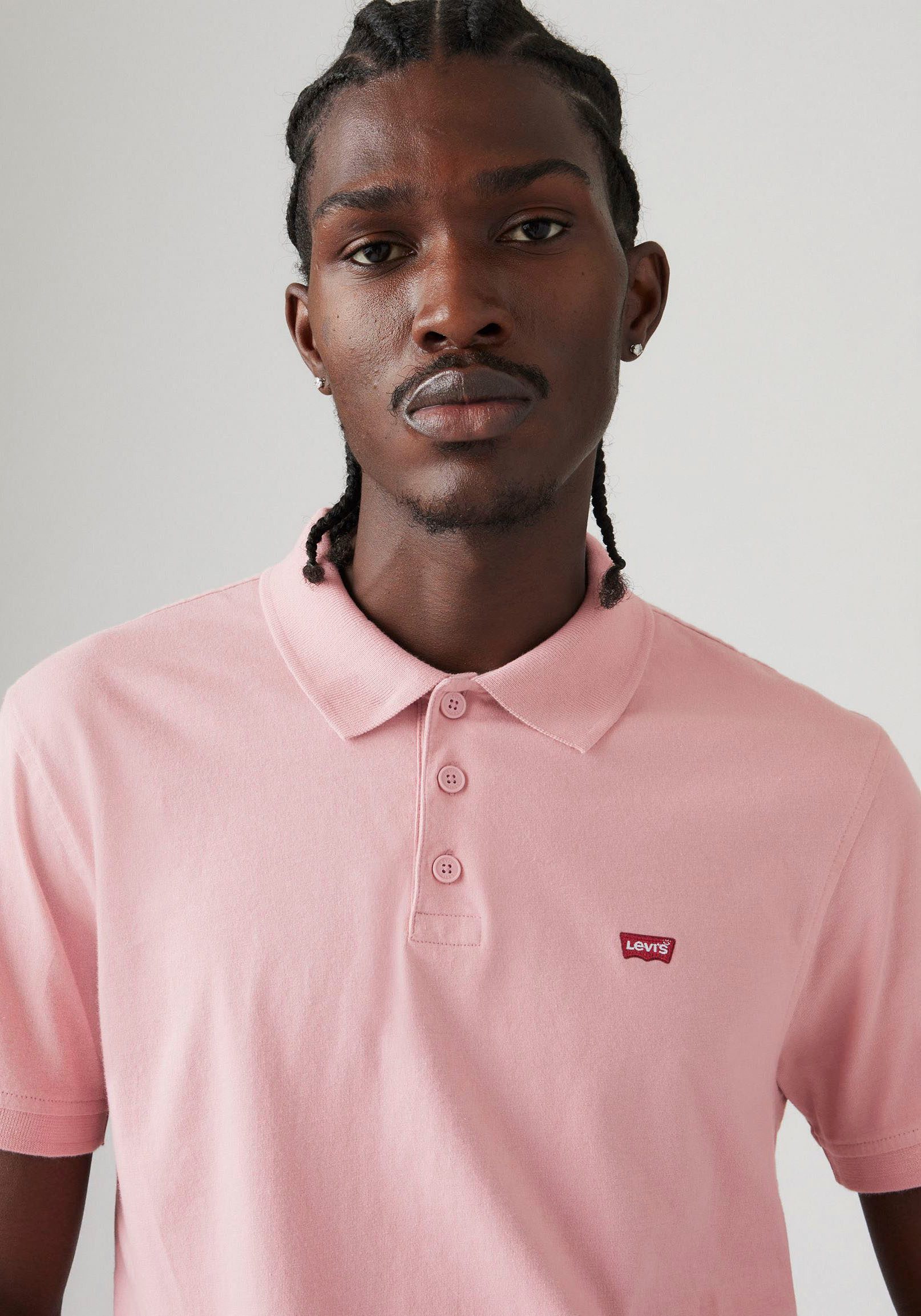 Levi's® Poloshirt LE NEW LEVIS HM POLO met klein batwing-logo