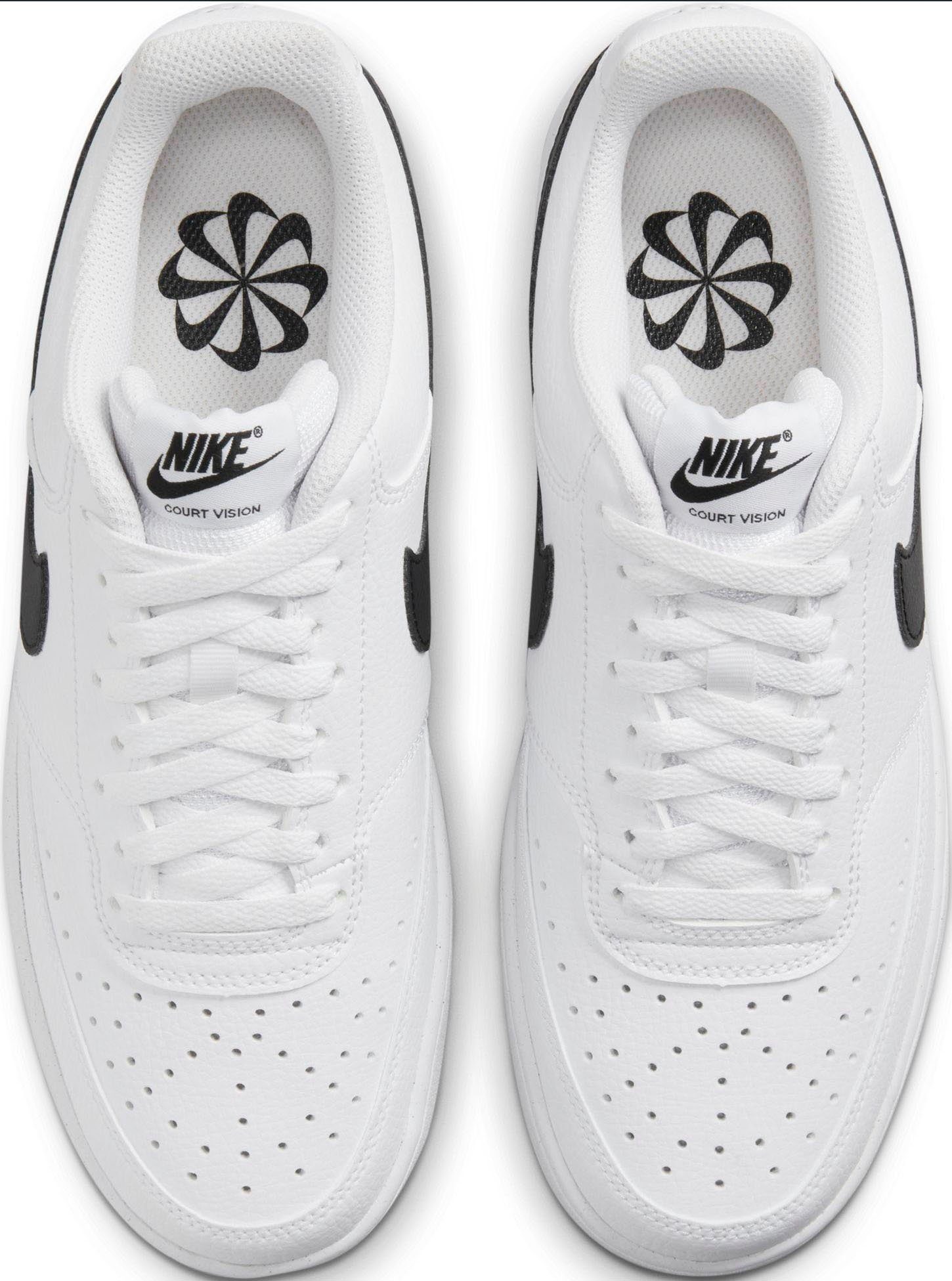 Nike Sportswear Sneakers COURT VISION LOW NEXT NATURE Design in de voetsporen van de Air Force 1