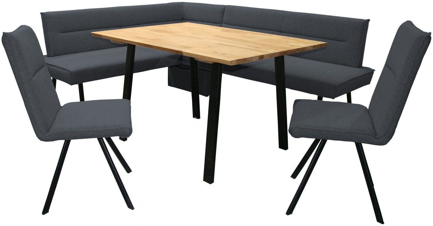 Home affaire Stoel met 4 poten Sava Metalen frame (set, 2 stuks)