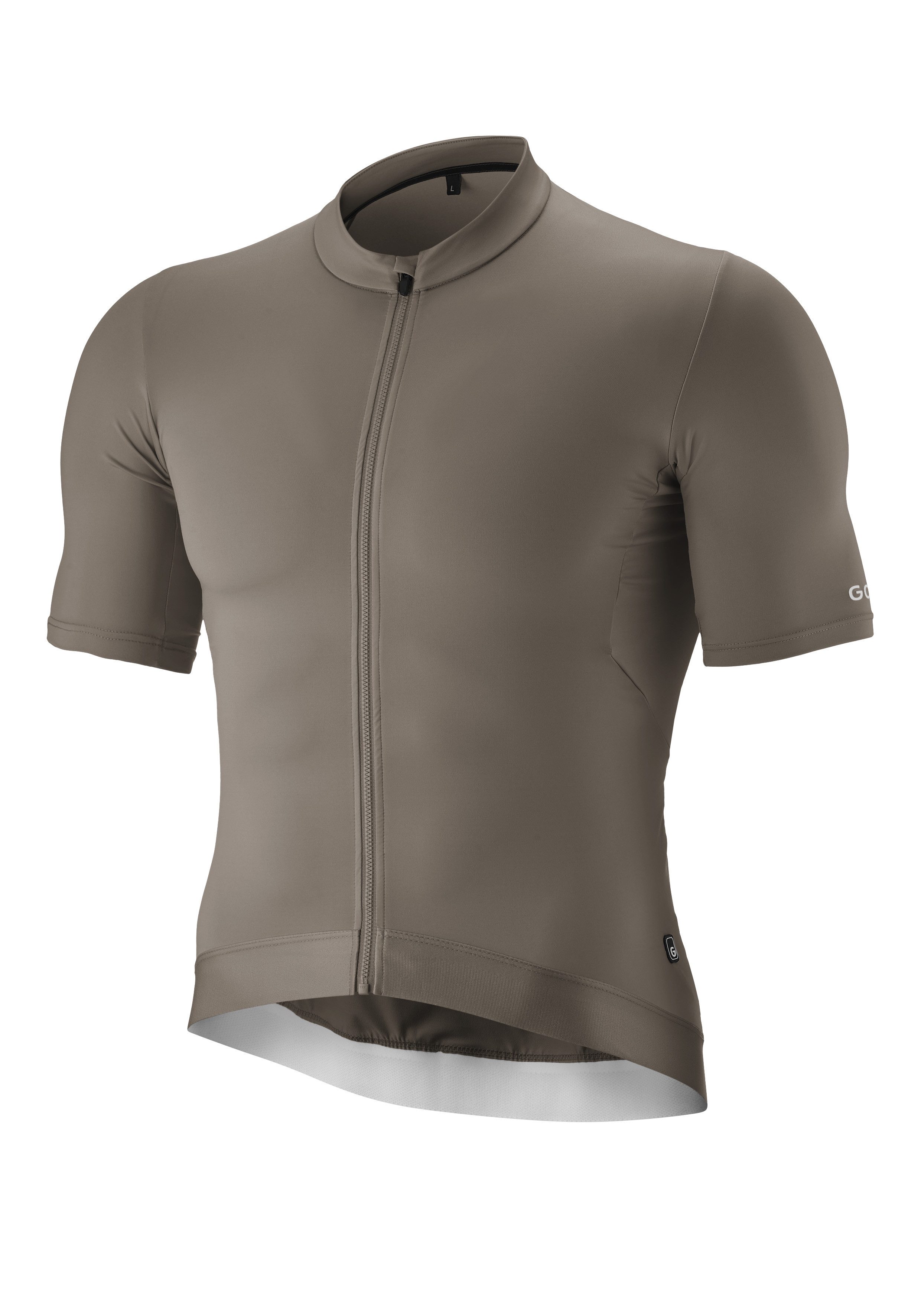 Gonso Fietsshirt Road Jersey M Heren fiets trui korte mouwen, full-zip trui, rugzak, slim fit