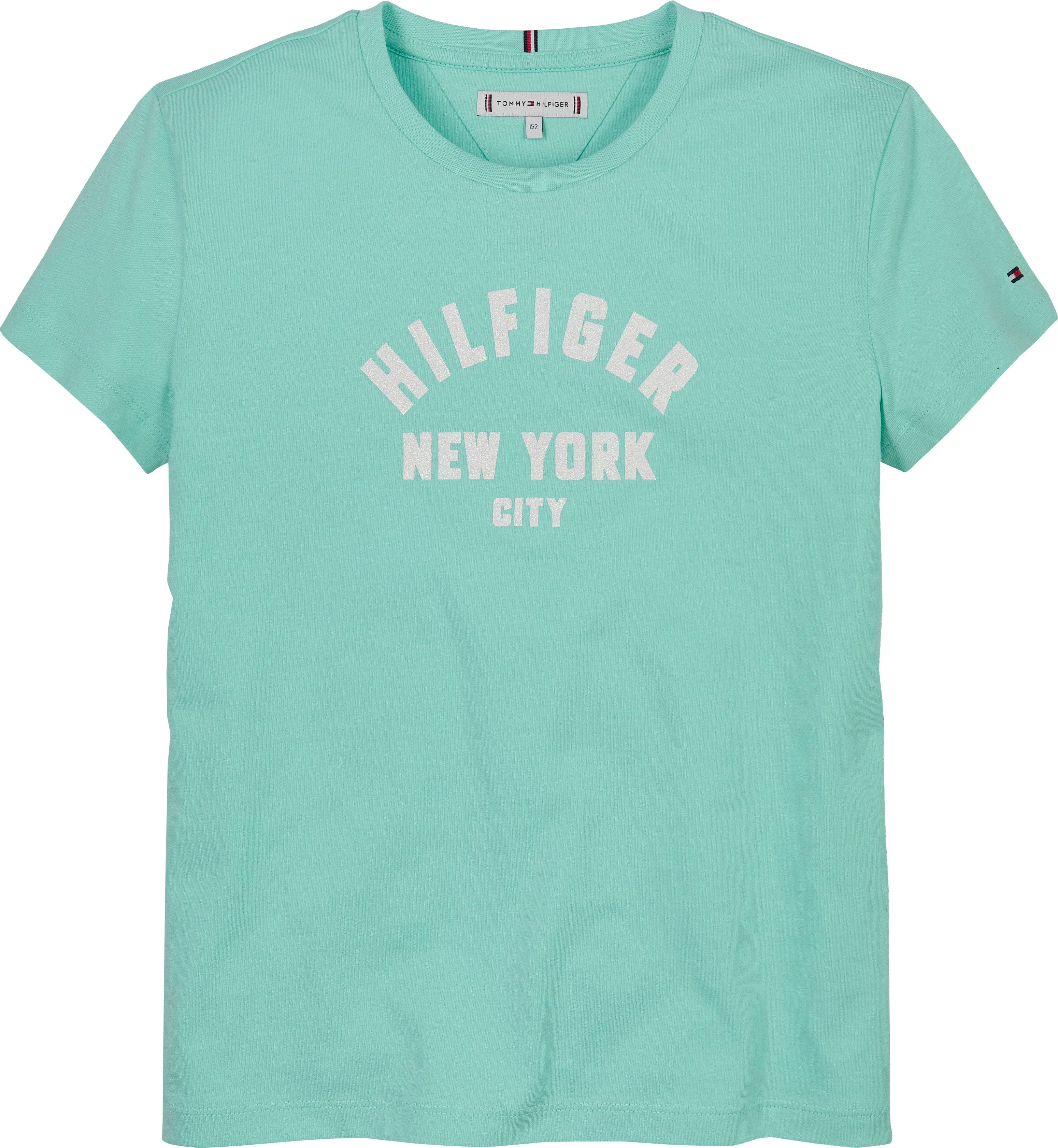Tommy Hilfiger T-shirt HILFIGER GRAPHIC T-SHIRT voor kinderen tot 16 jaar, met grote print