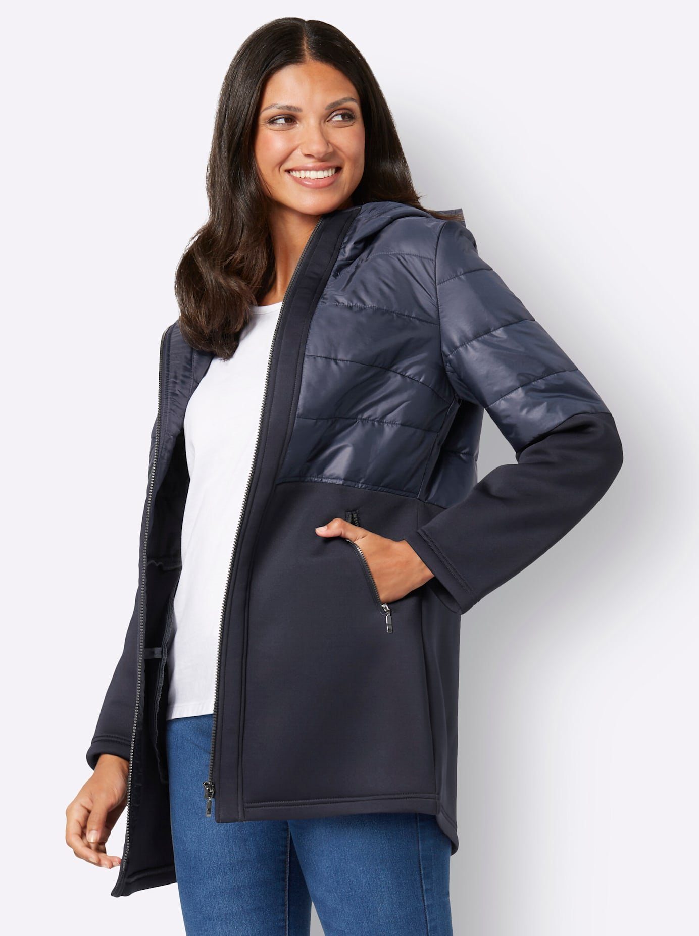 Classic Basics Gewatteerde jas