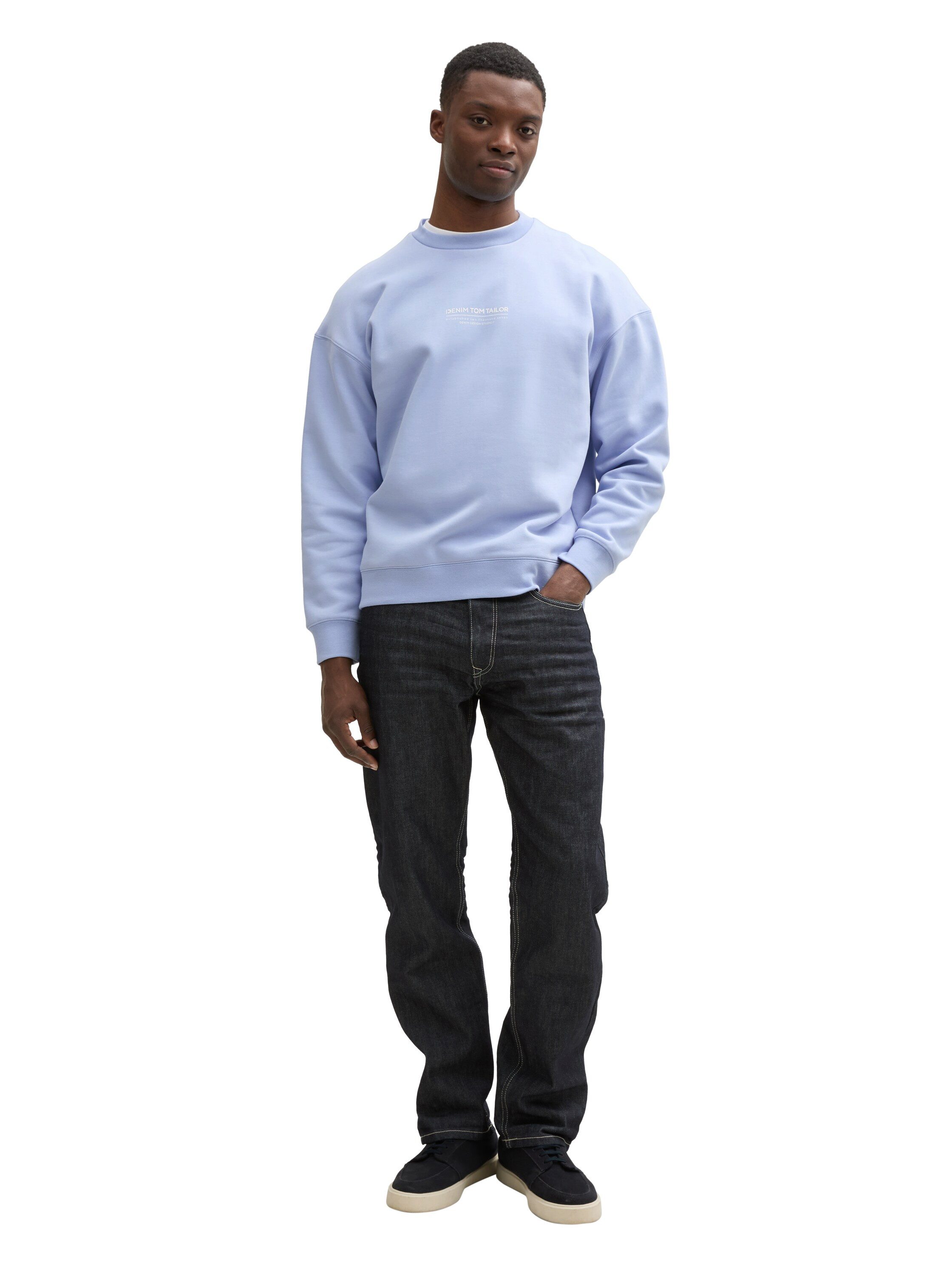 Tom Tailor Denim Sweatshirt met logoprint