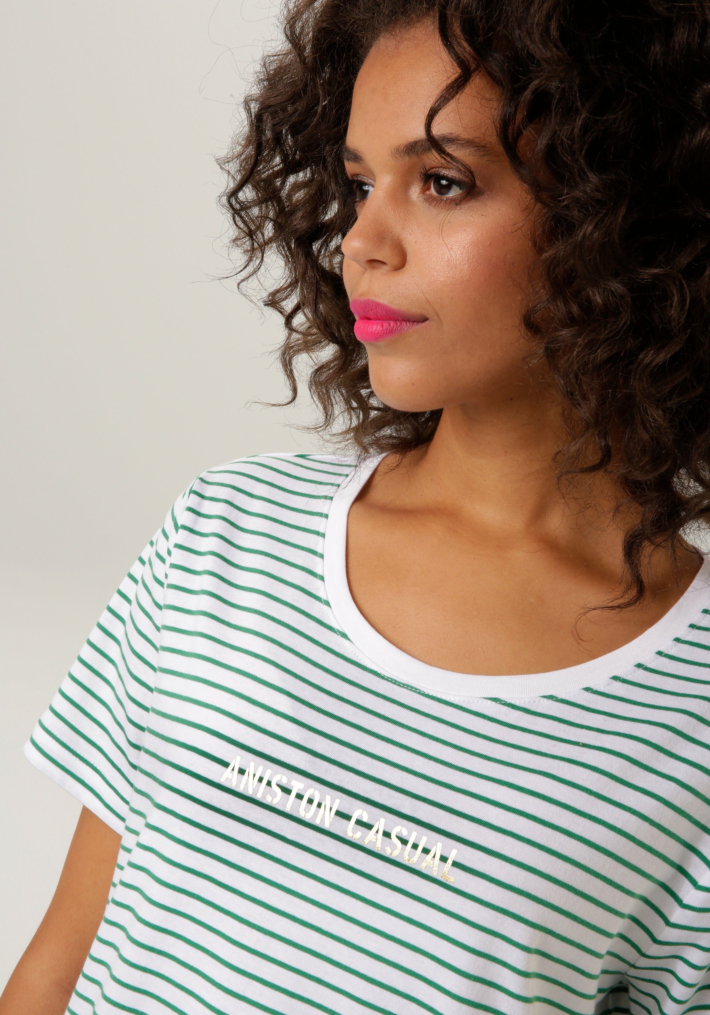 Aniston CASUAL T-shirt met streepdessin