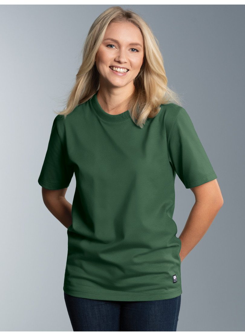 Trigema T-shirt TRIGEMA heavy T-shirt van 100% gerecycled katoen (1-delig)