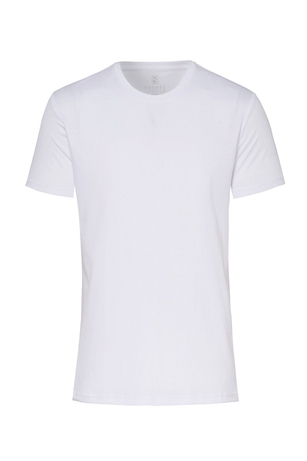 Desoto T-shirt Jersey T-Shirt Ronde hals half lange mouw