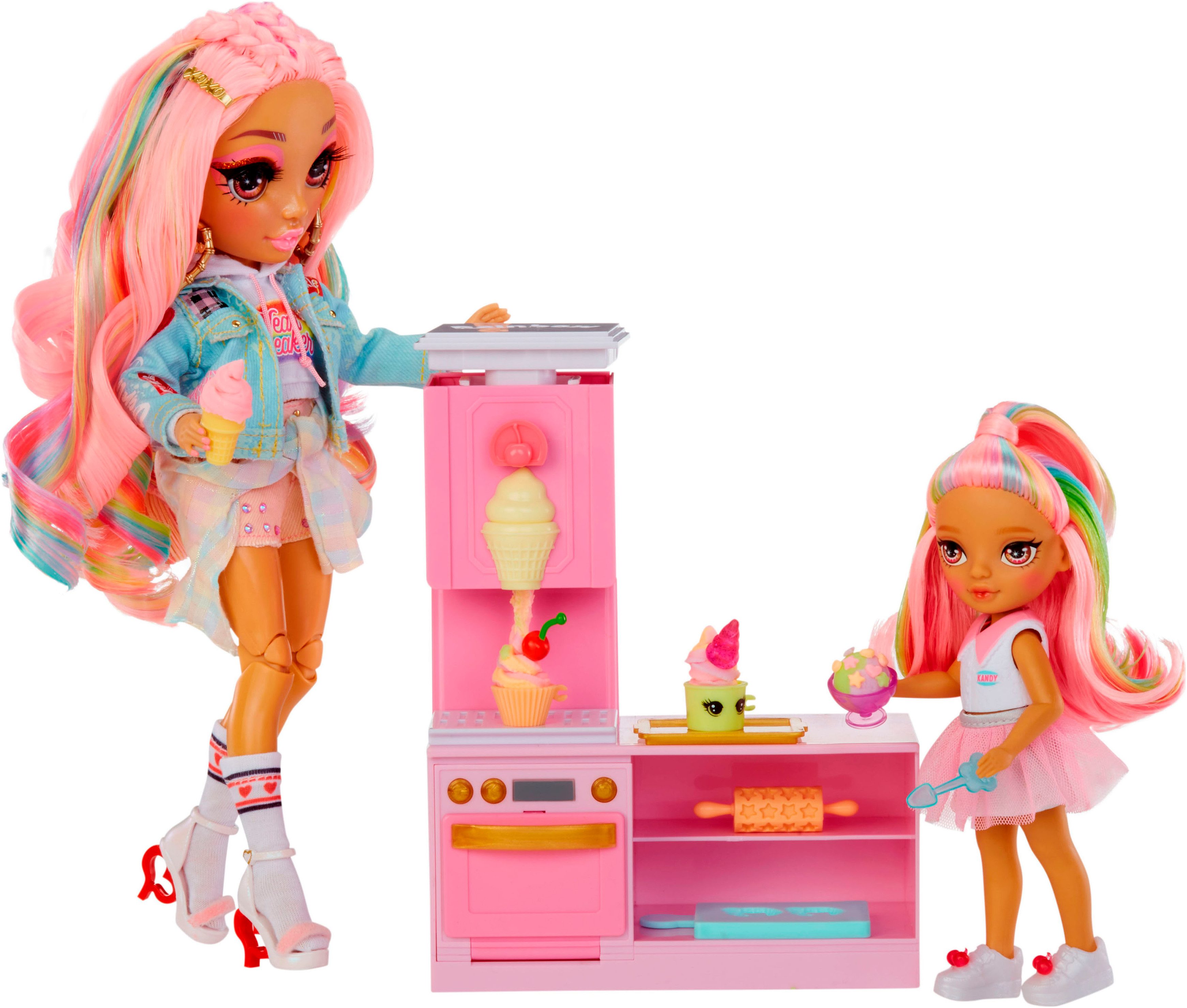 RAINBOW HIGH Mini-pop Rainbow High Little Dessert Shop with Kandy Playset