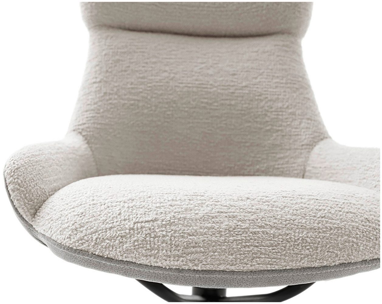 MCA furniture Eetkamerstoel (2-set), draaibaar 360°, draai- & schommelfunctie, zithoogte ca. 50 cm