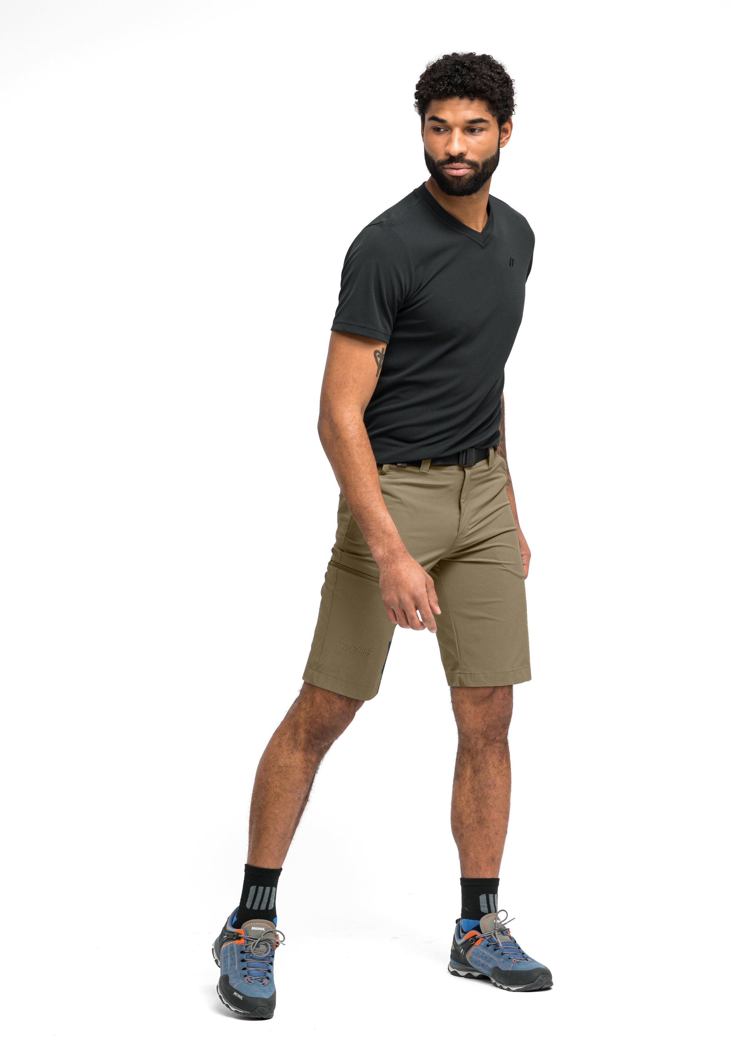 Maier Sports Functionele short Huang Heren shorts, korte outdoor-broek, bermuda met 4 zakken, regular fit