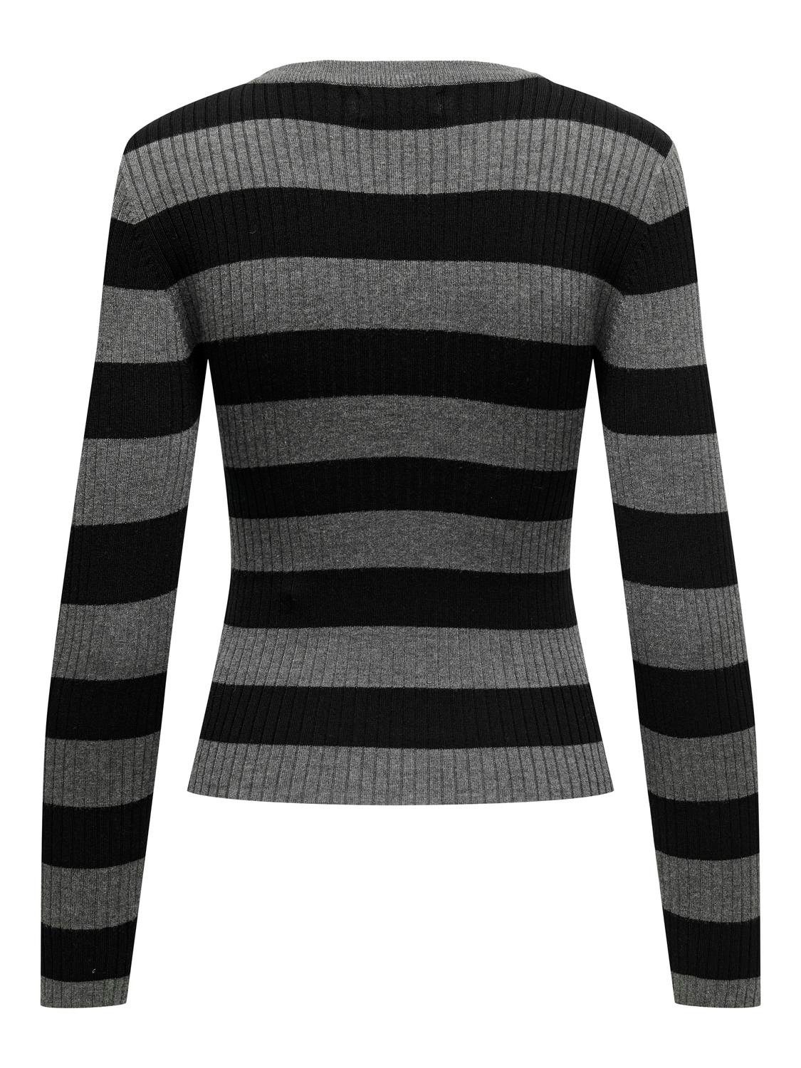 JDY Trui met ronde hals JDYPLUM L/S O-NECK PULLOVER KNT NOOS