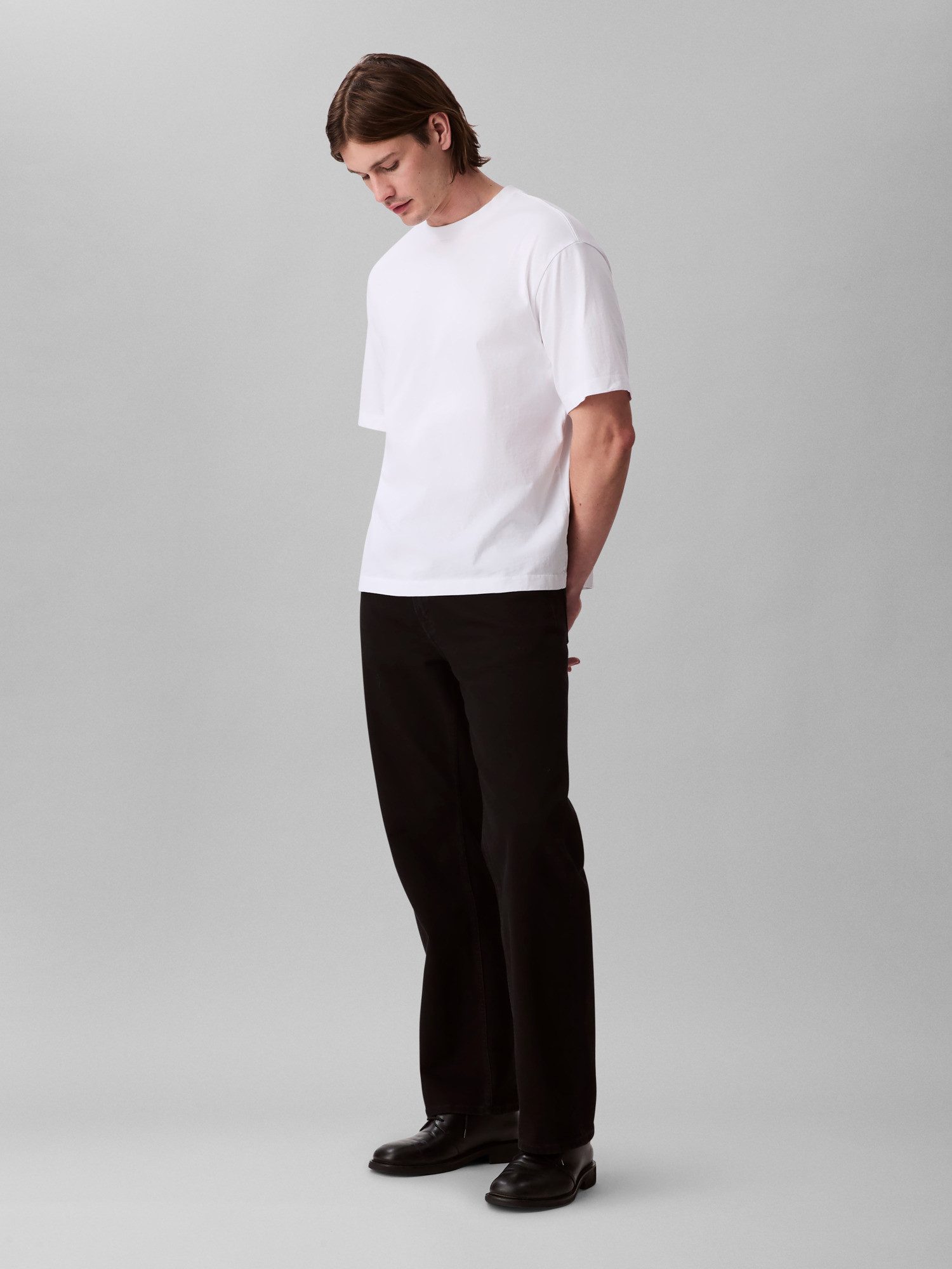 Calvin Klein T-shirt SS SMOOTH CTTN SOLID CREWNK TEE
