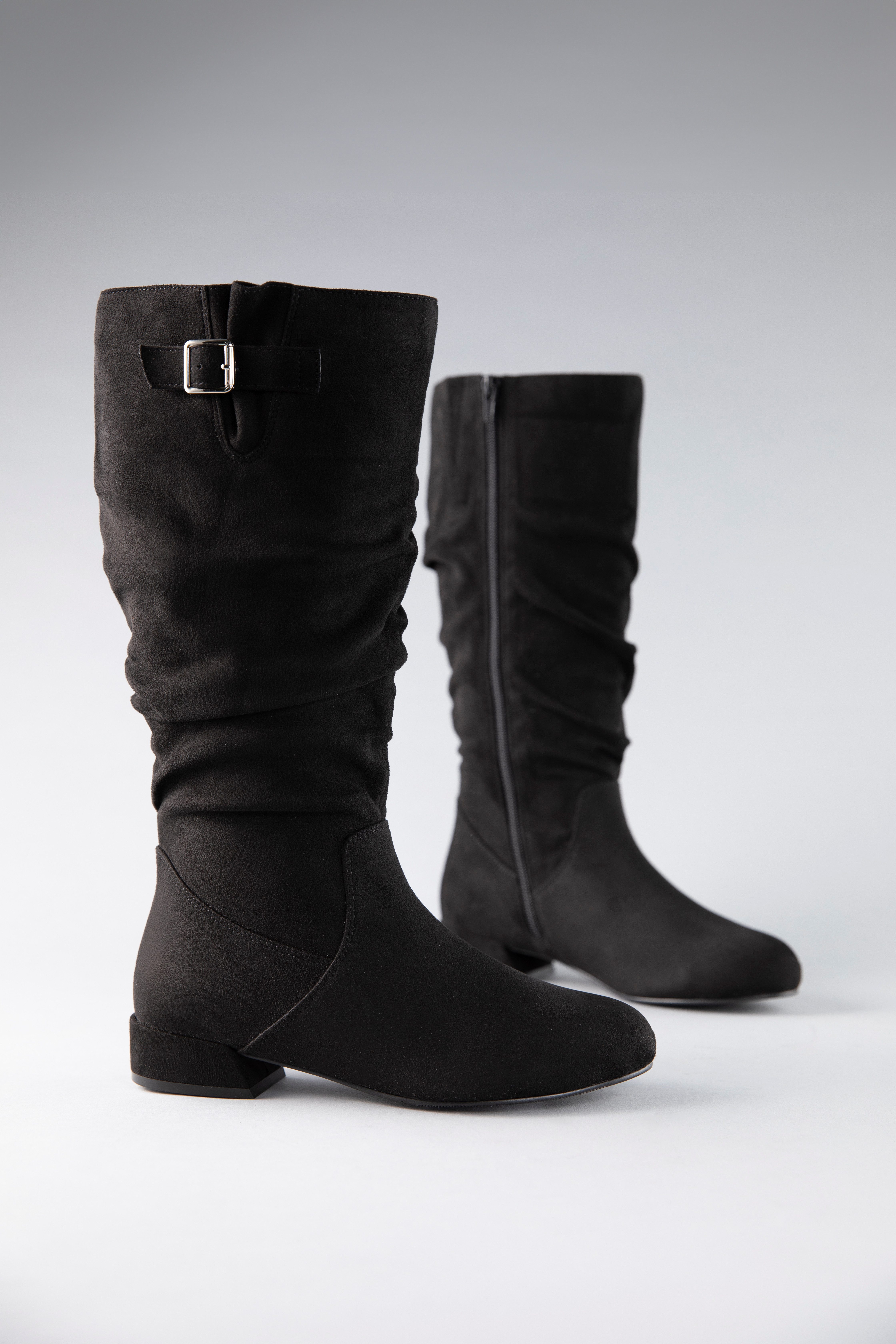 Aniston SHOES Laarzen met aangerimpelde slouchy-schacht - nieuwe collectie