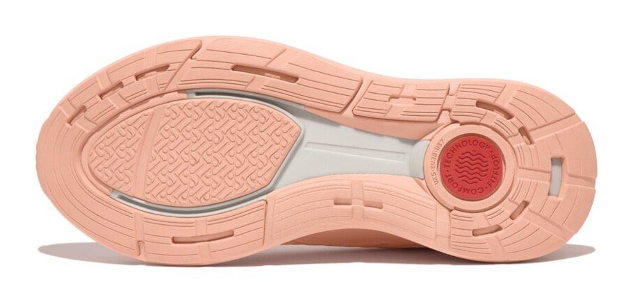 Fitflop Sneakers FF RUNNER MESH Vrijetijdsschoen, lage schoen, veterschoen met schachtvering