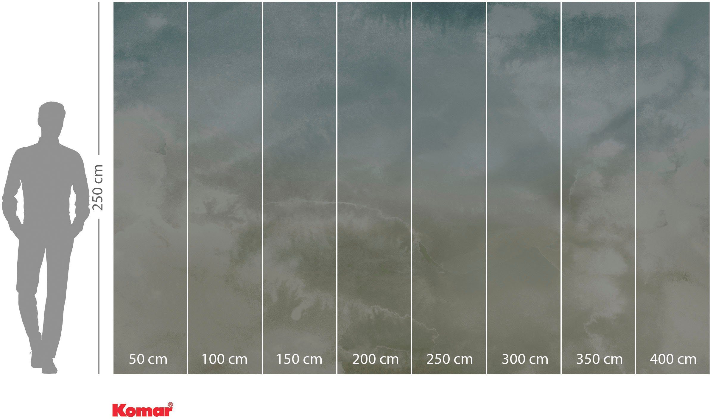 Komar Vliesbehang Digitale print vlies - Broken Blend - Afmeting 400 x 250 cm (1 stuk)