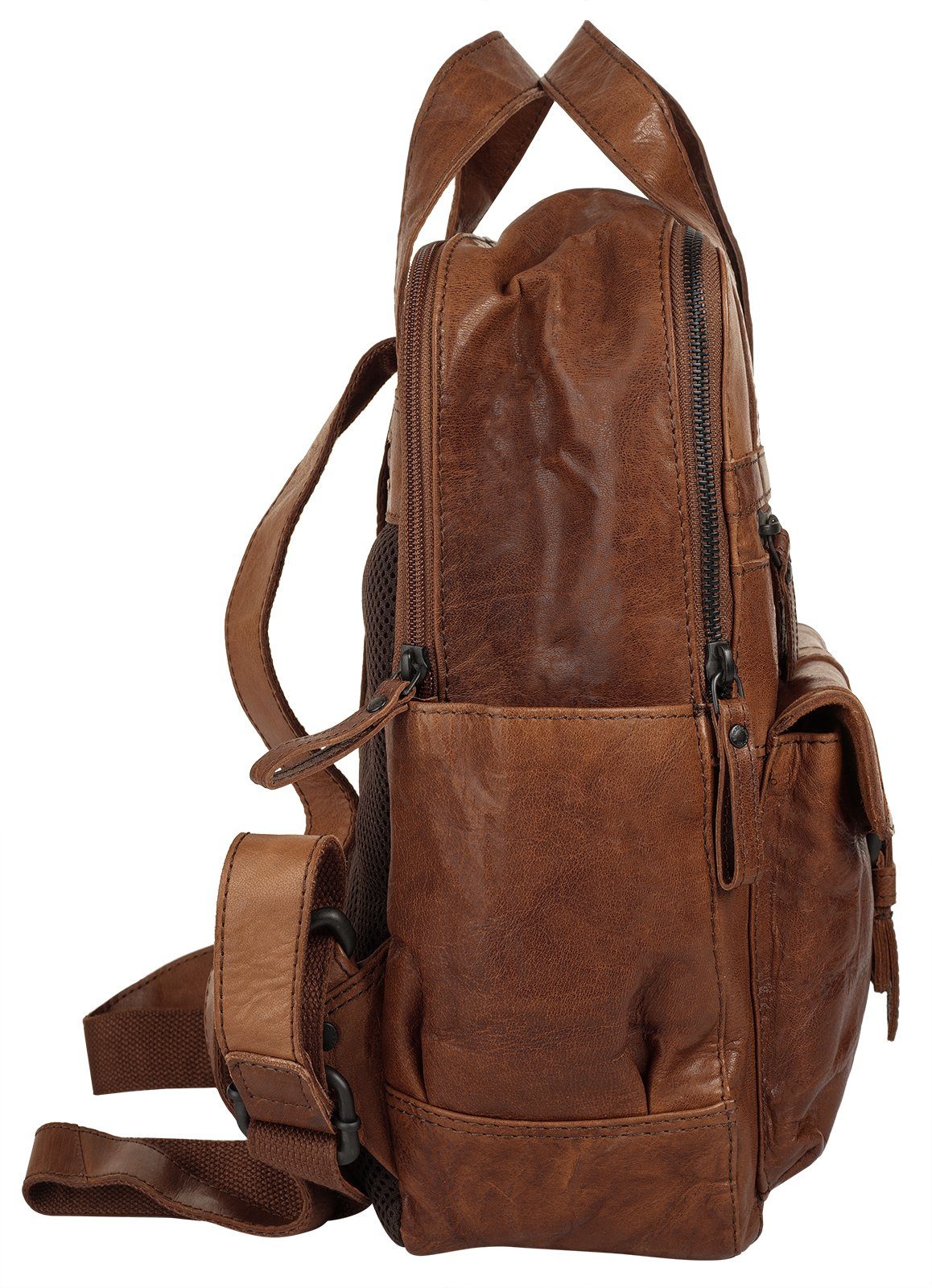 Spikes & Sparrow Rugzak echt leder