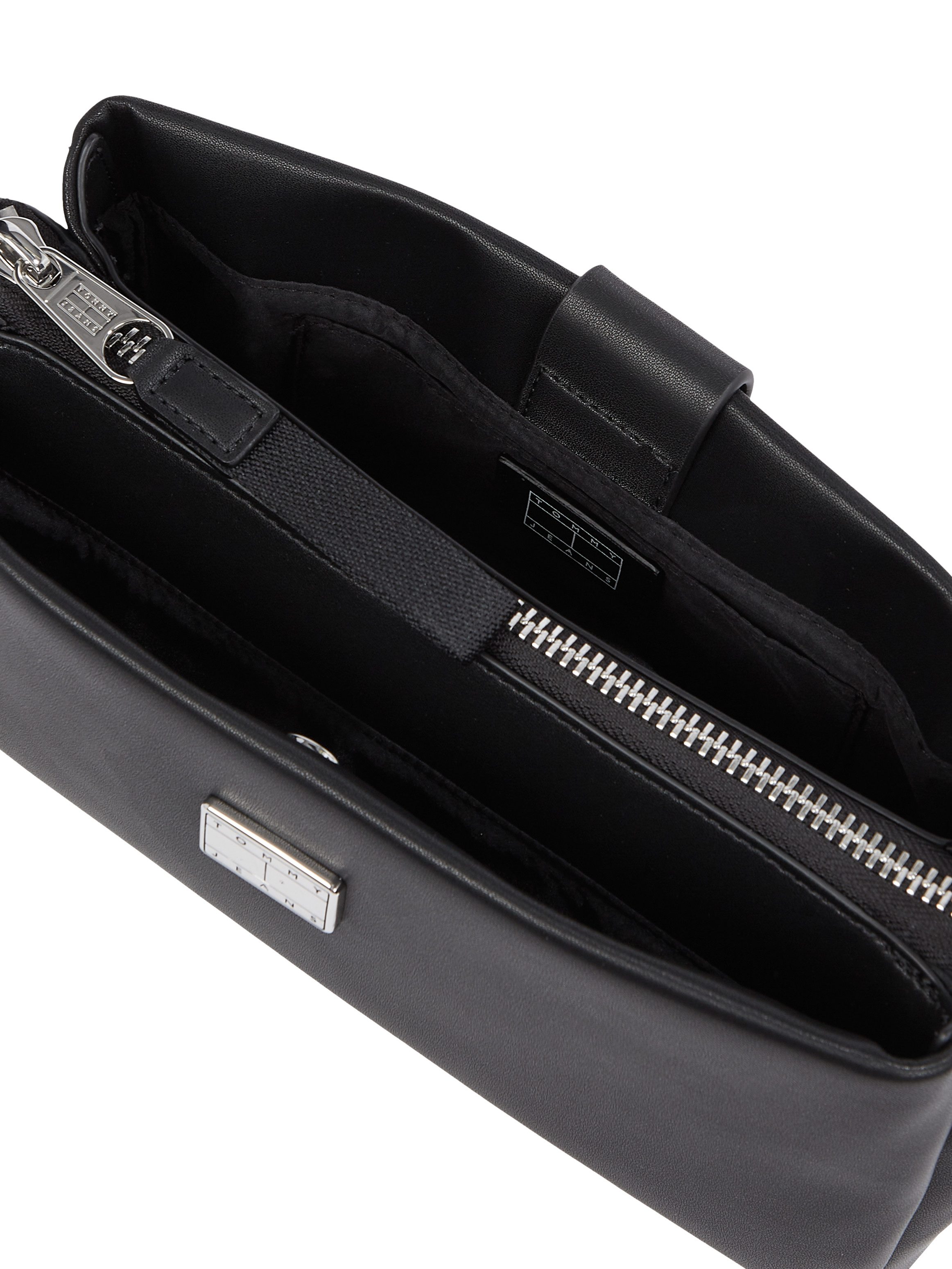 TOMMY JEANS Schoudertas TJW AMERICAN COOL SHOULDER BAG , dames clutch, handtas, mini tas met logo-sieraandeel