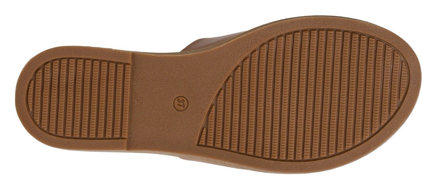Tamaris Slippers zomerschoen, slippers met brede bandage