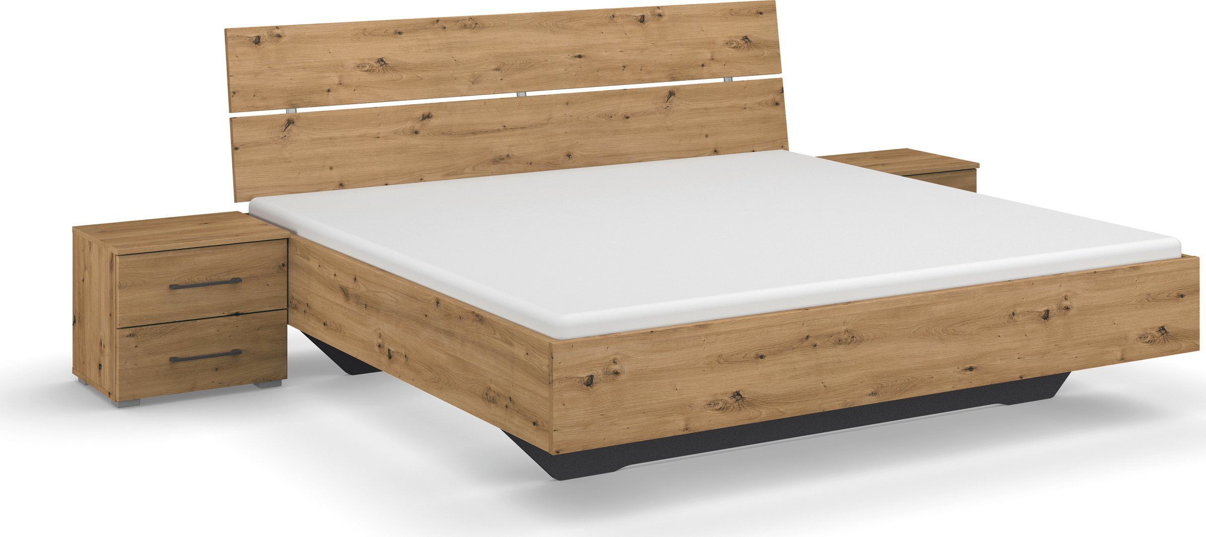 Slaapkamerserie Compleet slaapkamer Challenger (Set van 4 delen) Kast 2 breedtes, bed 3 breedtes, 2 nachttafels MADE IN GERMANY