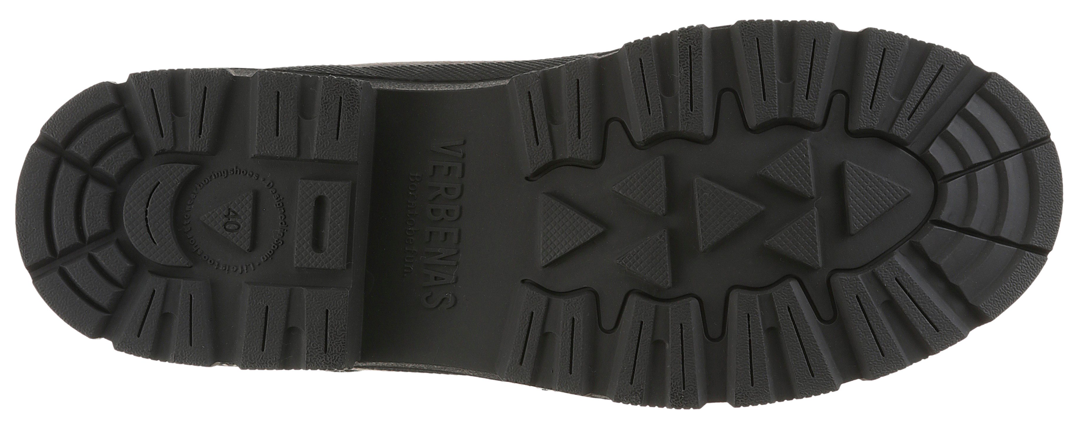 VERBENAS Chelsea-boots Lua Mate Gummistiefelette, instaplaarzen, winterlaarzen in leo-optiek