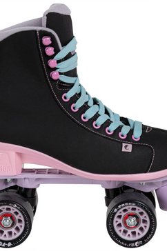 chaya rolschaatsen melrose black pink zwart