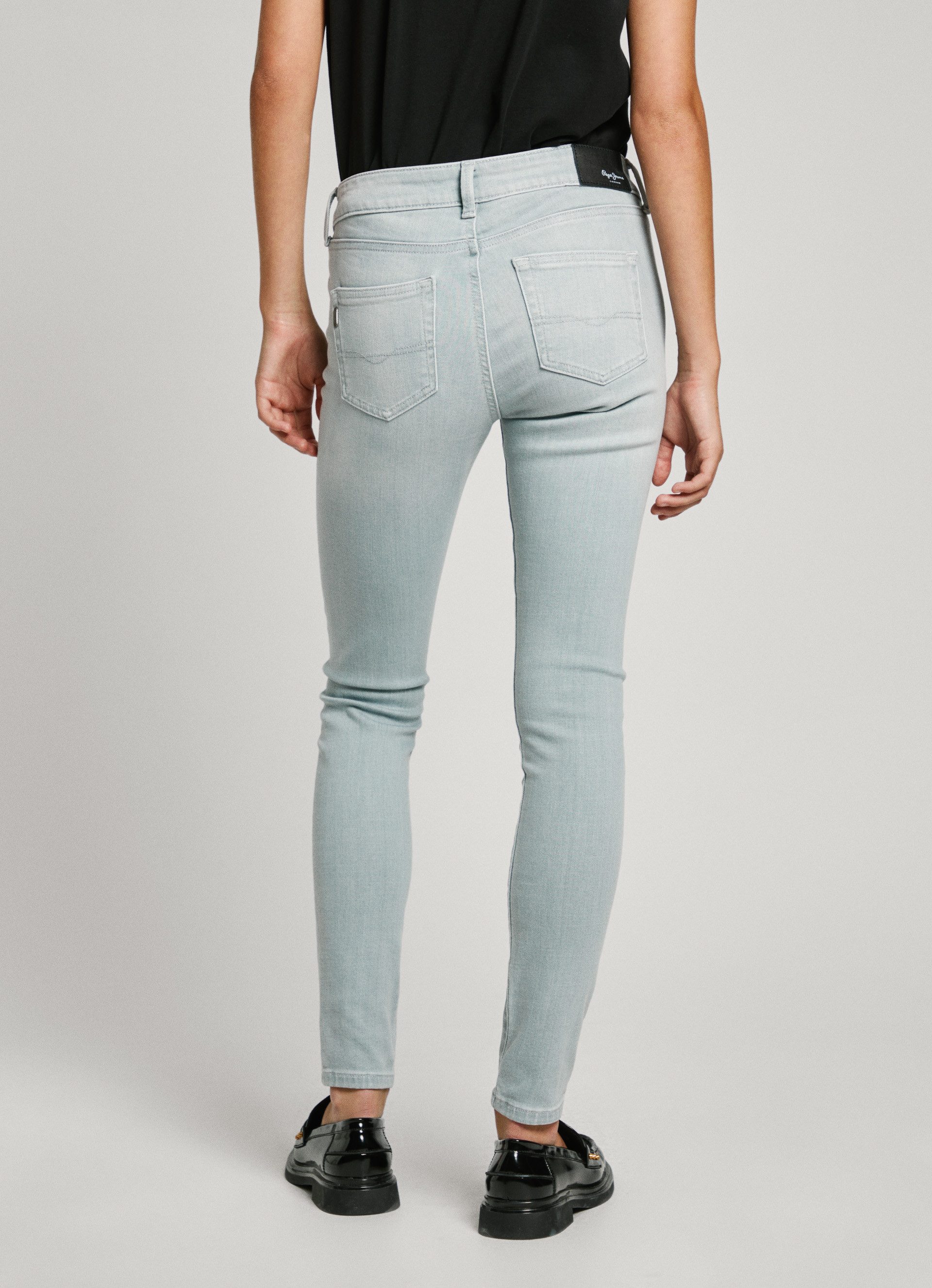 Pepe Jeans Skinny fit jeans SKINNY JEANS LW in verschillende wassingen