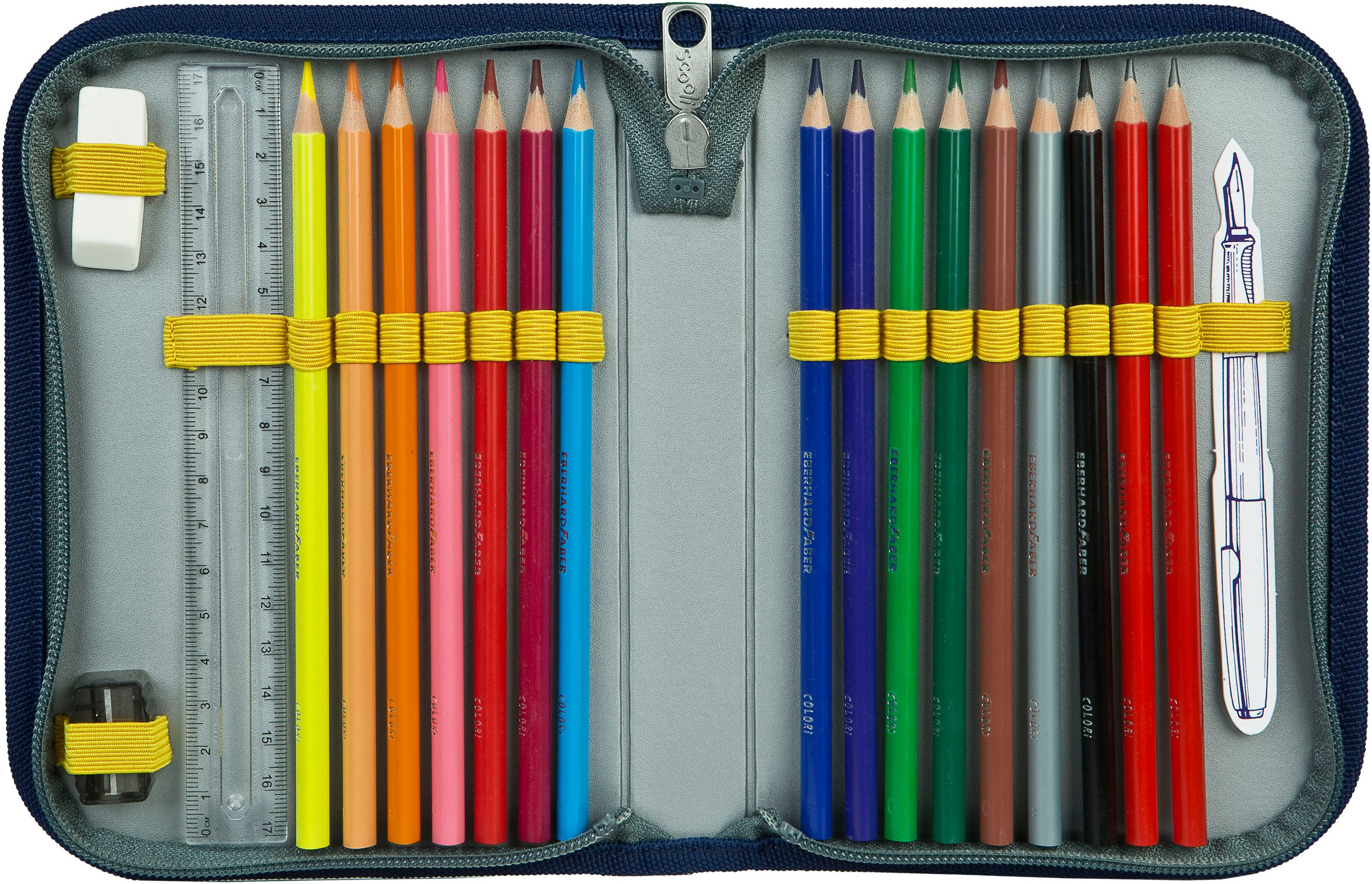 Scooli Schooltas EasyFit, Harry Potter Hogwarts (set, 5-delig)