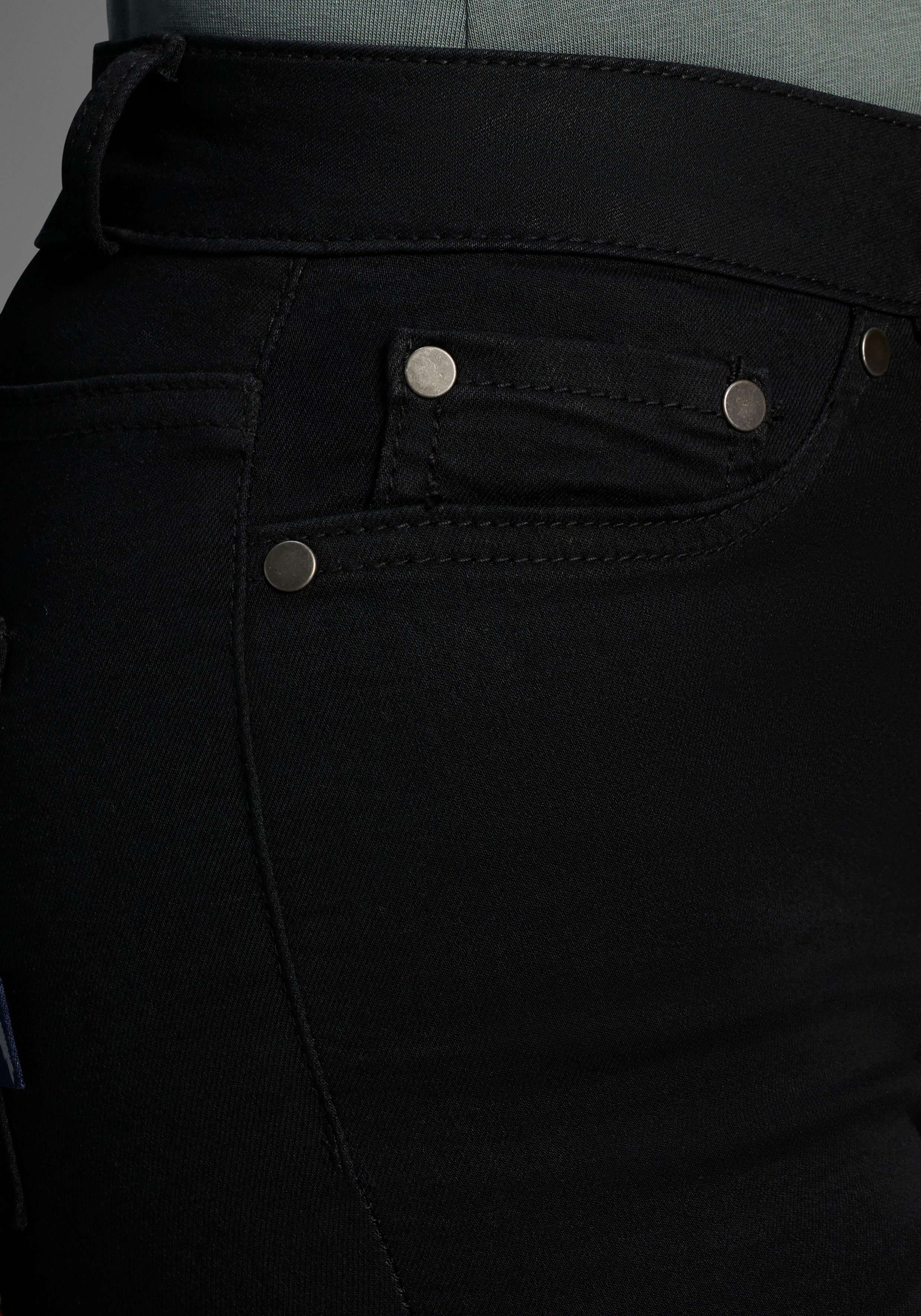 Arizona Skinny fit jeans Ultra Stretch extra-strak gesneden pasvorm, modieuze used-wassing