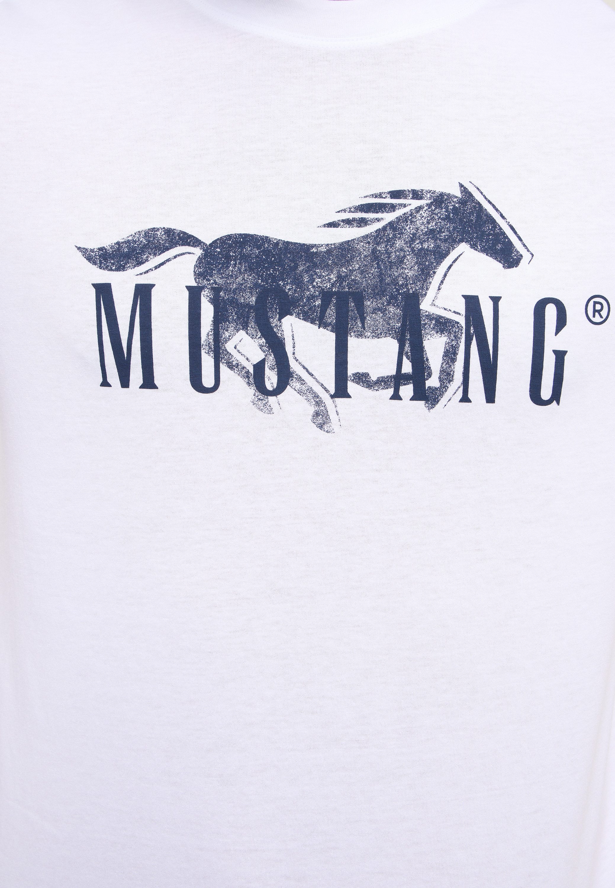 MUSTANG Shirt met korte mouwen Heren stijl Austin