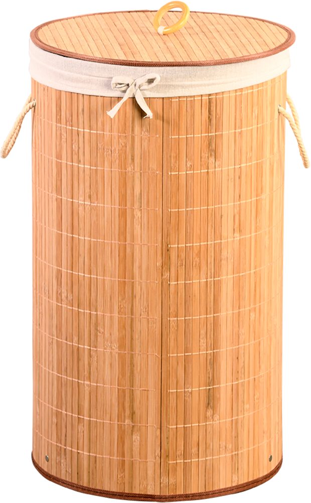 KESPER for kitchen & home Waston Linnenverzamelaar, van bamboe, FSC (1 stuk) wasmanden bruin