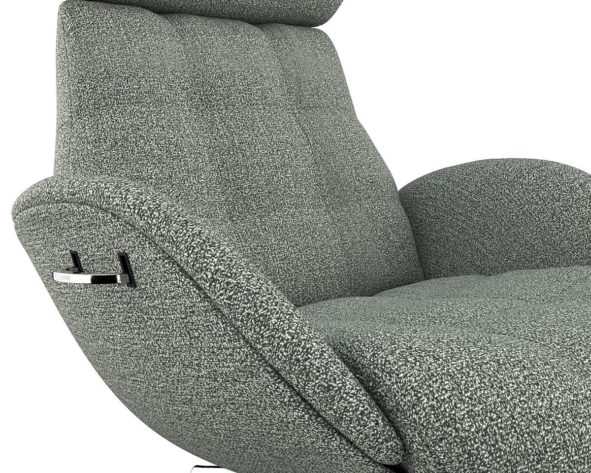 FLEXLUX Relaxfauteuil Chester, functionele stoel, gestoffeerde stoel, armleuningen, TV-fauteuil